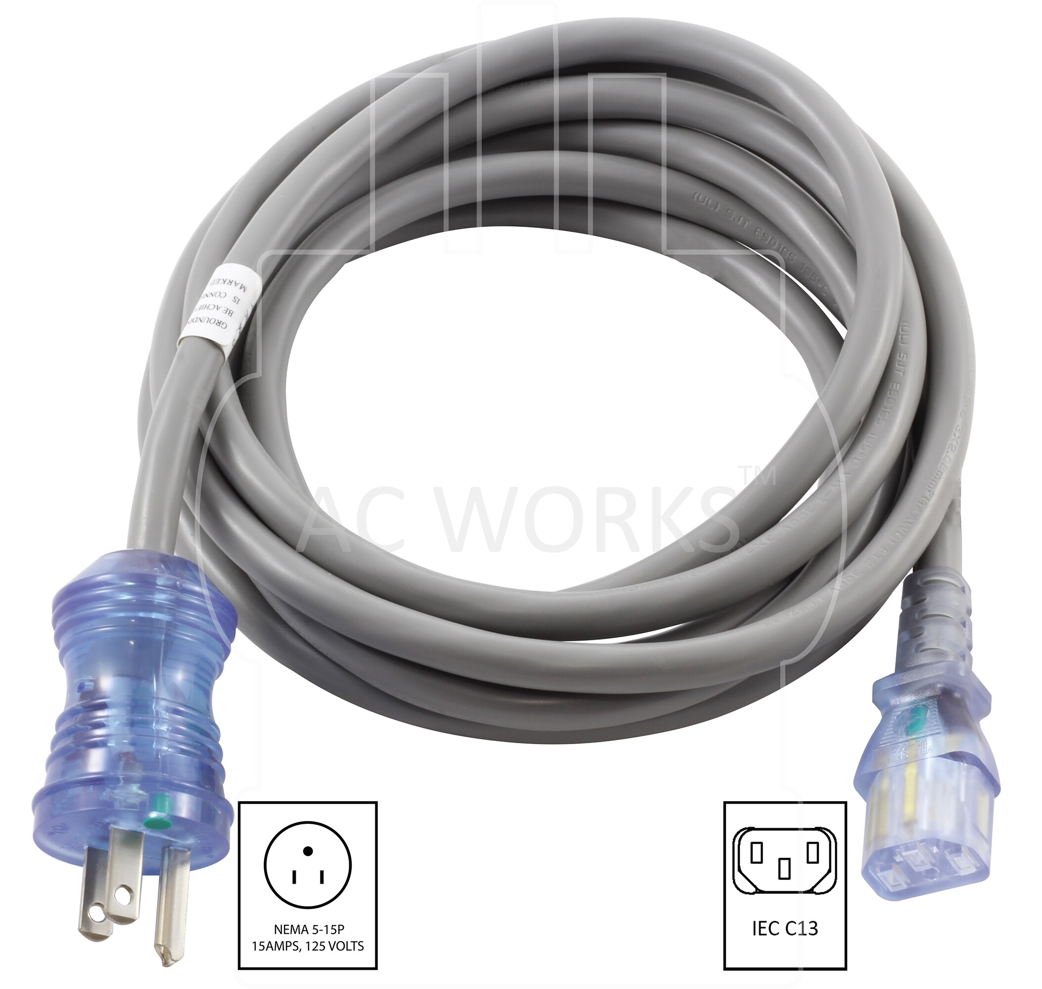 AC WORKS MD228 Electrical-Extension-Cords - View #2