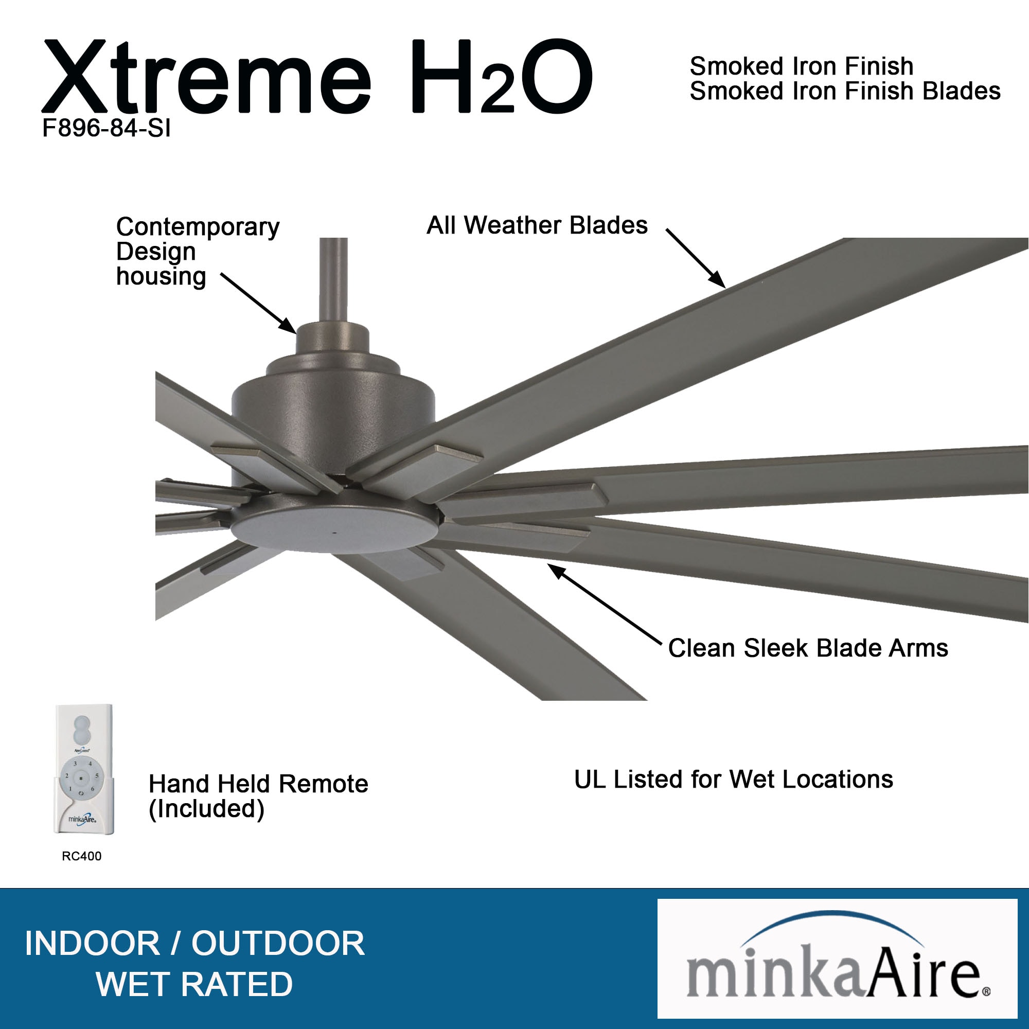 Minka Aire F896-84-SI Ceiling-Fans - View #4