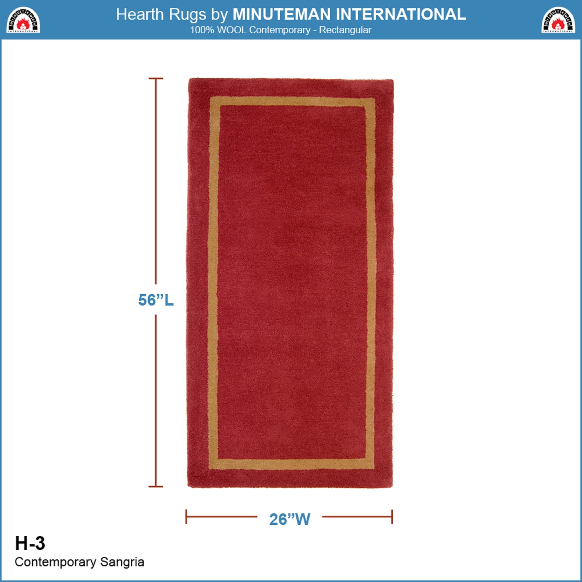 Minuteman International H-3 rugs - View #2