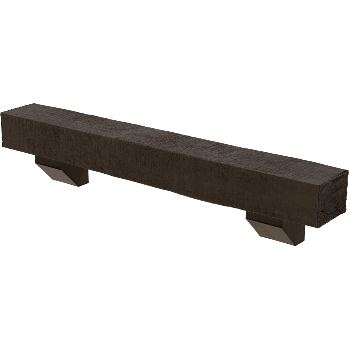 Ekena Millwork MANURC08X10X84ASHD Mantel-Shelves - View #3