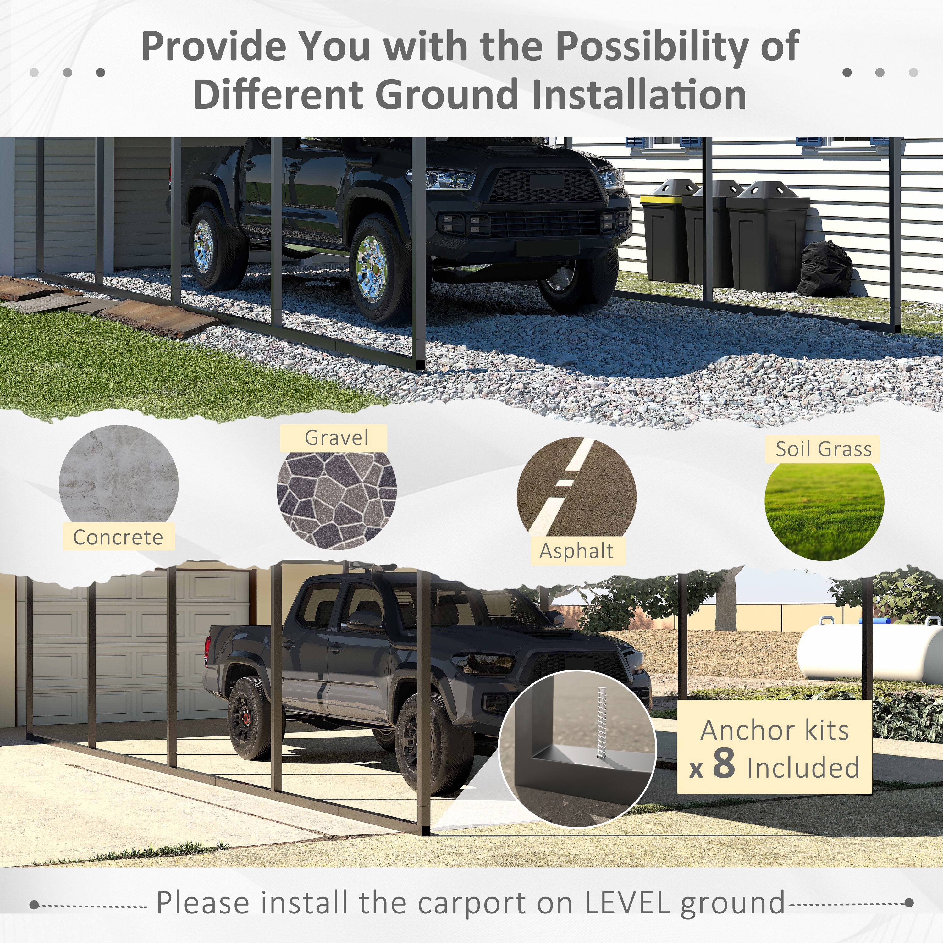 VEIKOUS PG0216-01-01 Carport-Covers - View #8