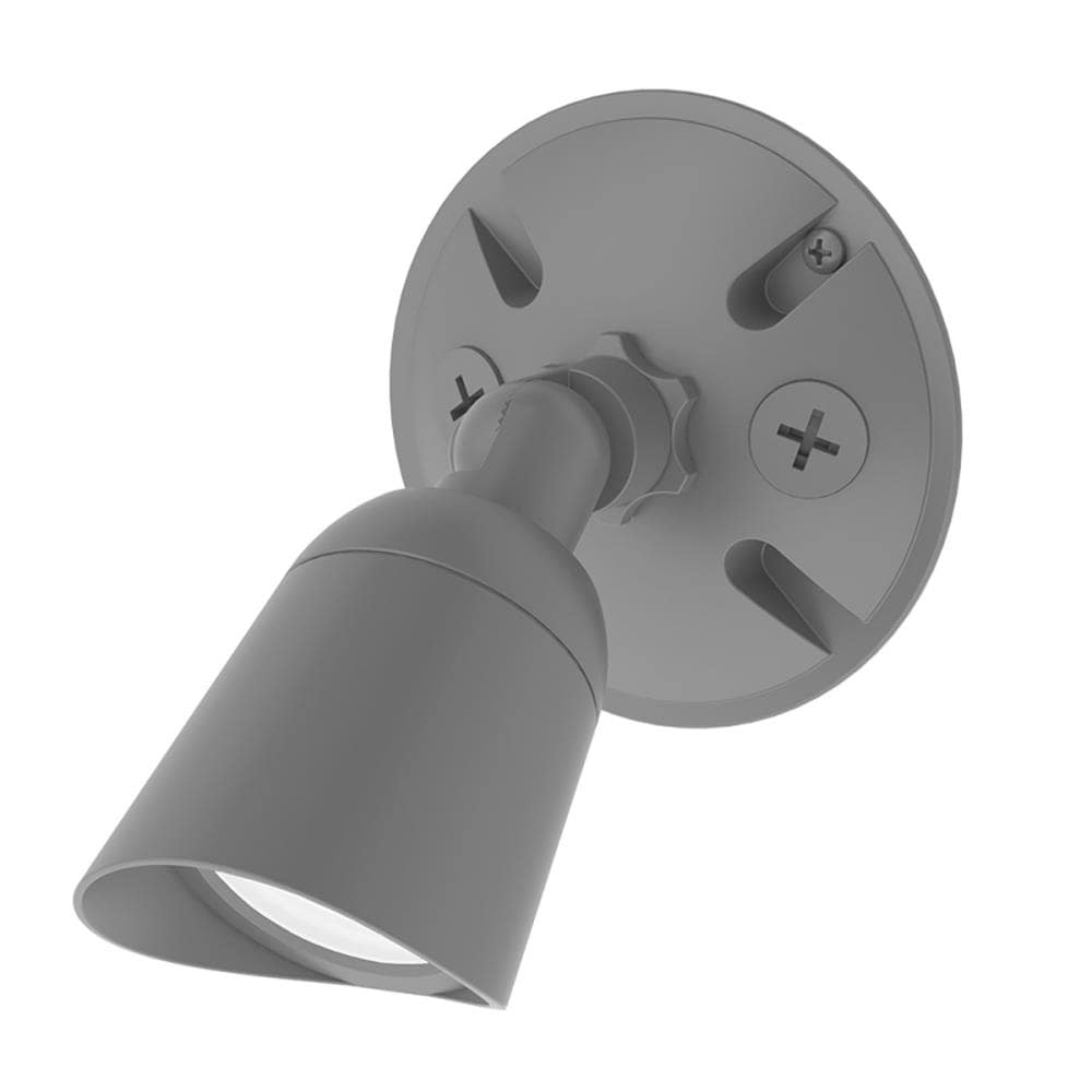 WAC Lighting WP-LED415-50-AGH 100 -Watt EQ Graphite Hardwired LED Outdoor Wall Pack Light 1030 -Lumen