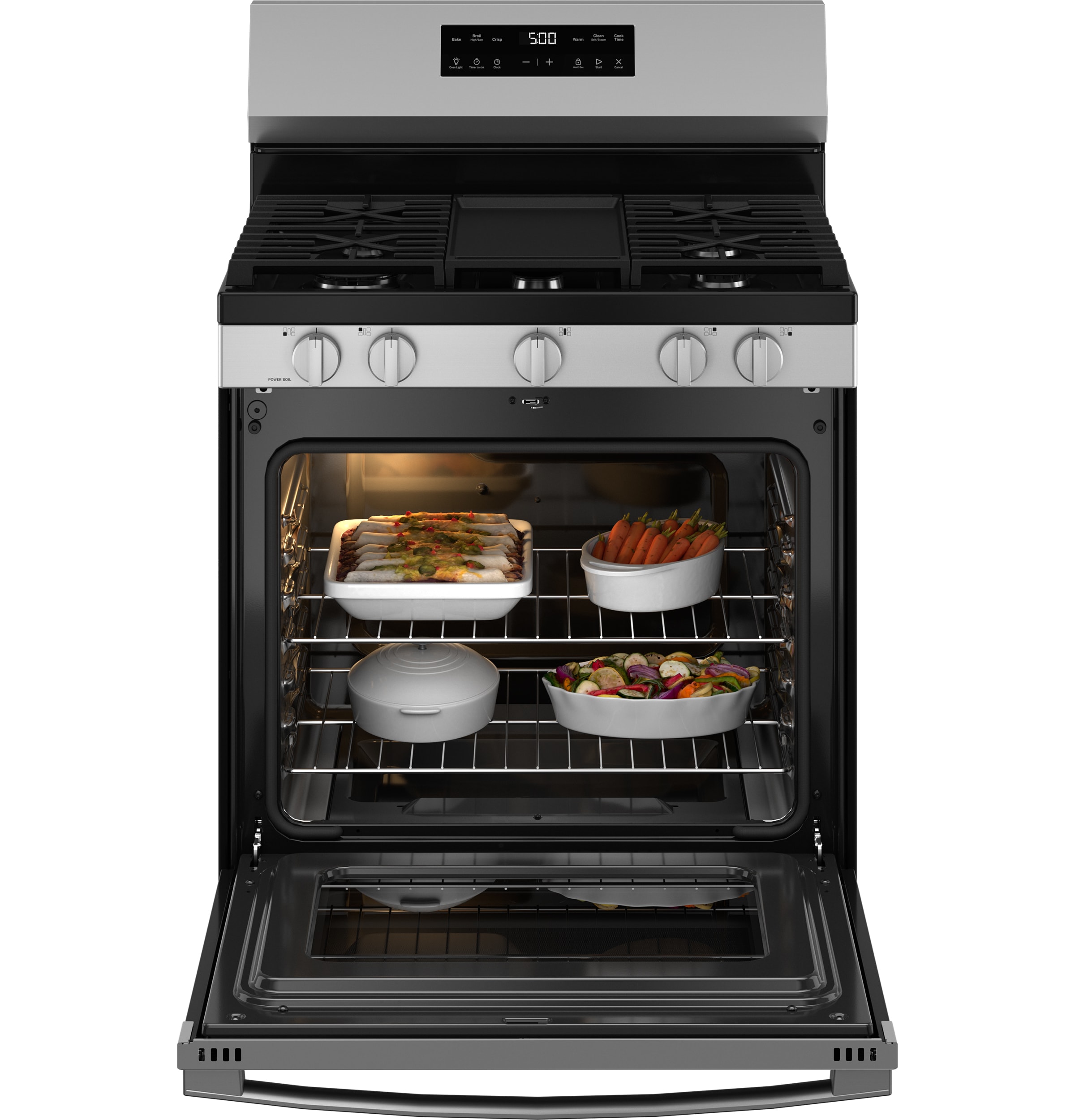 GE GGF500PVSS Freestanding-Gas-Ranges - View #2