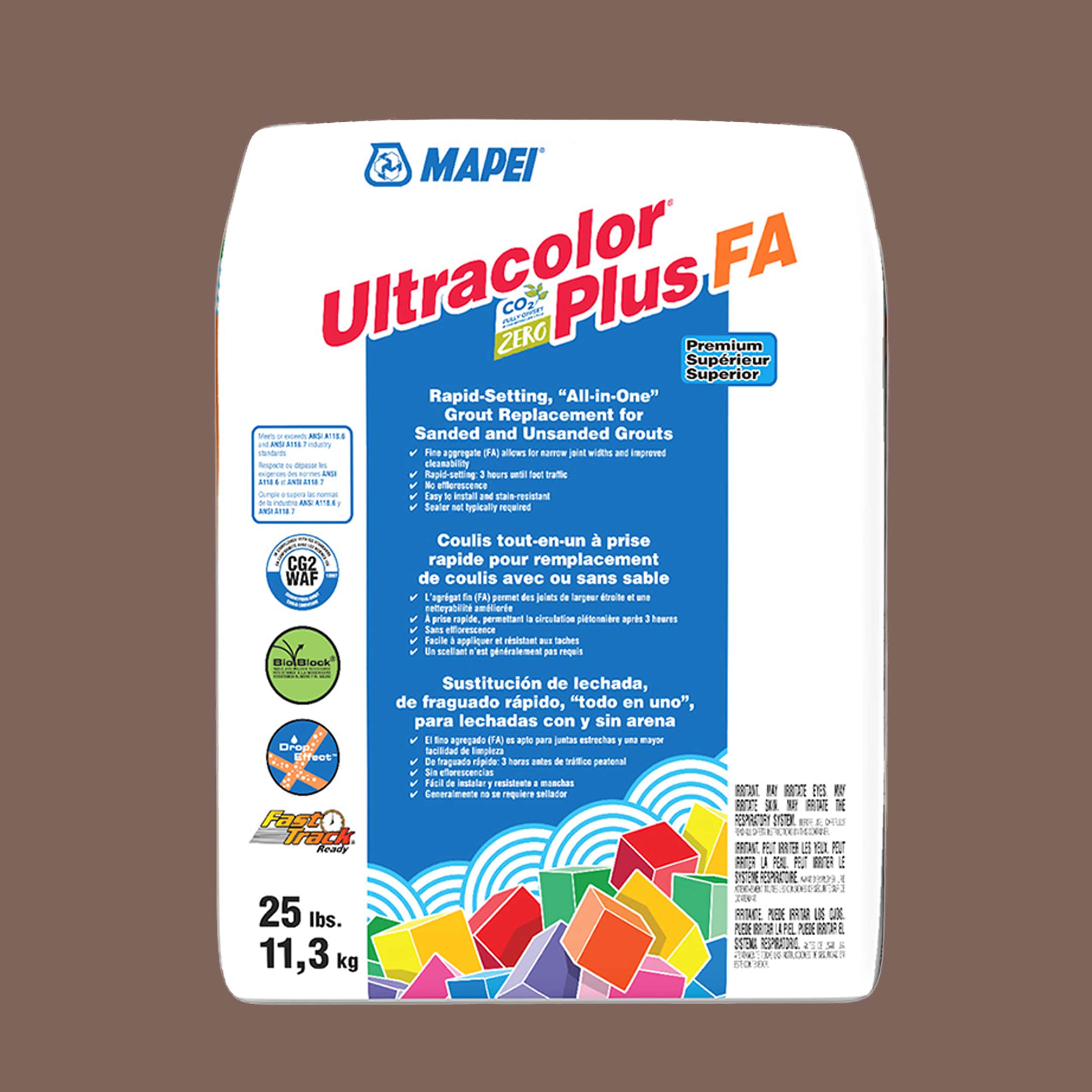 MAPEI 6BU522611 Ultracolor Plus FA Nutmeg #5226 All-in-one Grout (25-lb)