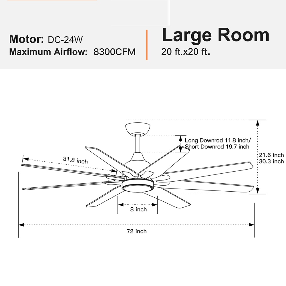 Sunrinx MG50-7-FSD Ceiling-Fans - View #17