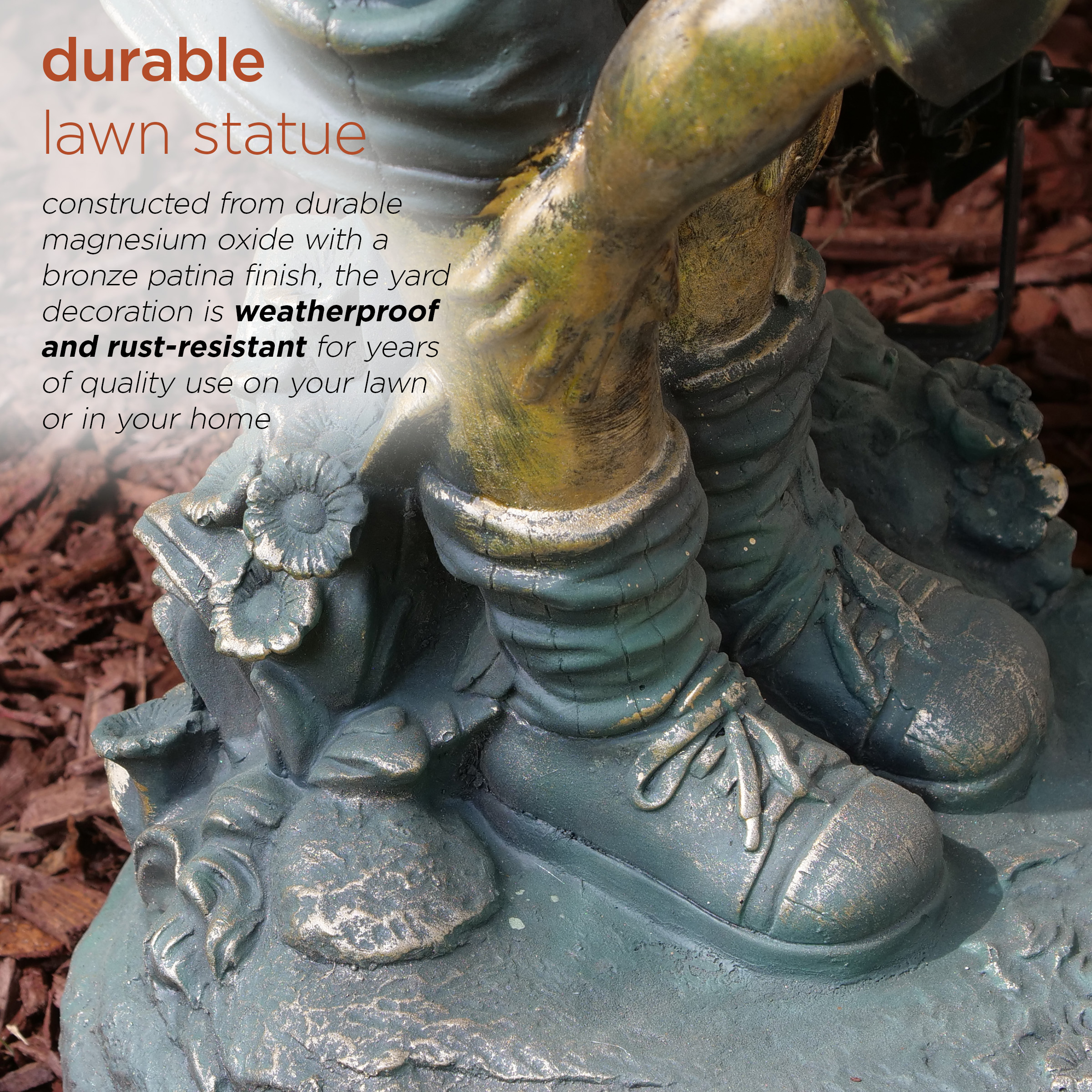 Alpine Corporation GXT260 Garden-Statue - View #7