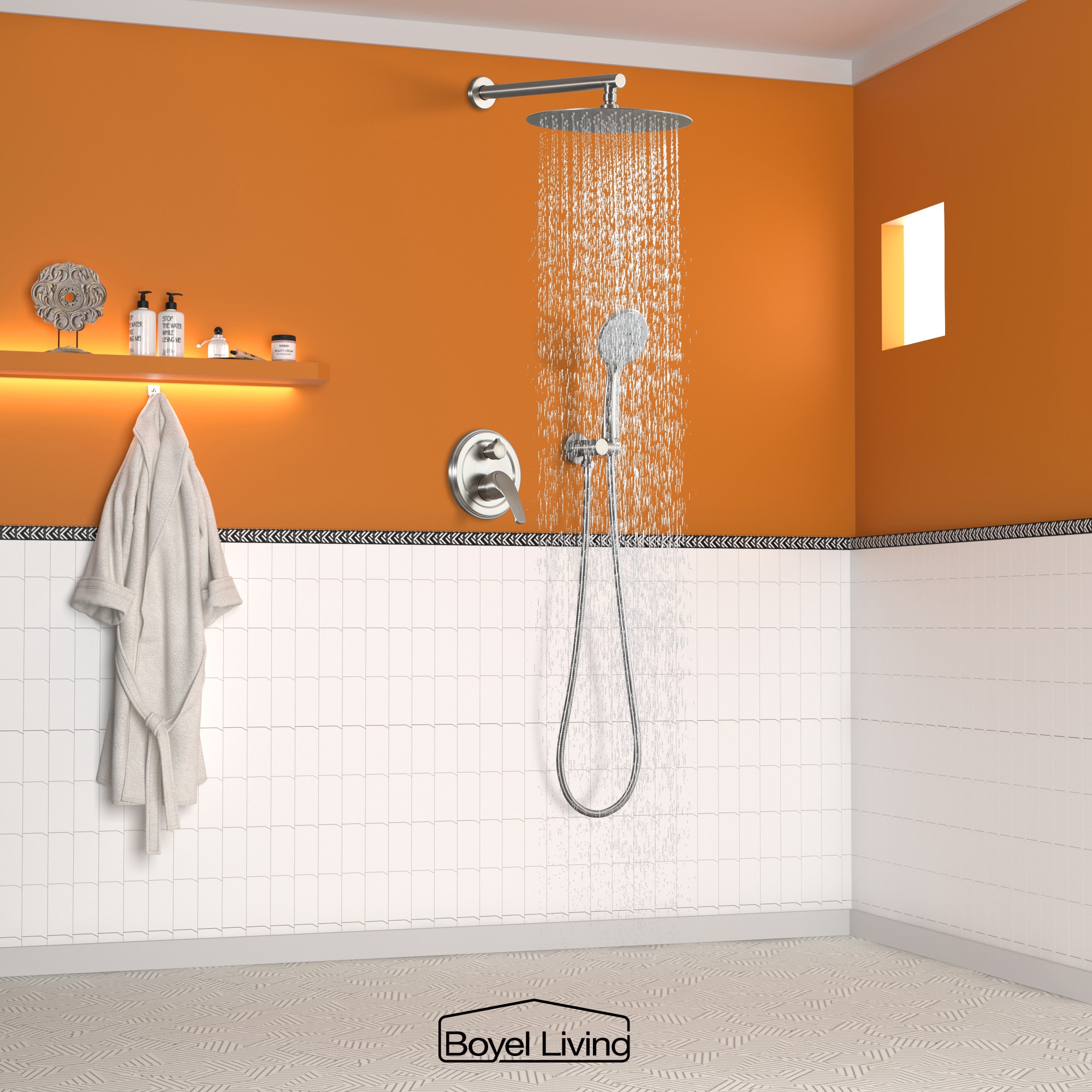 Clihome SMD-88040BN-12 Showerhead-Bar-Panels - View #4