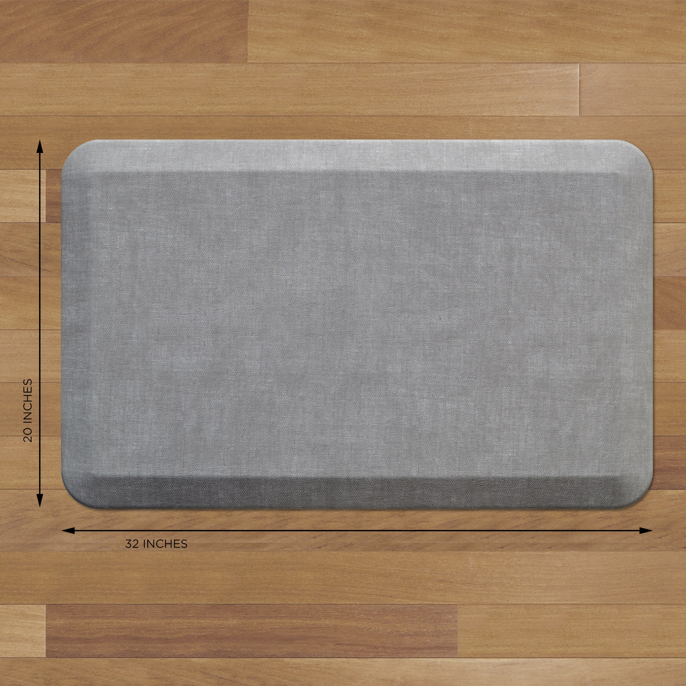 GelPro Elite Trellis Light Grey Kitchen Comfort Mat, 20 x 36 :  Home & Kitchen