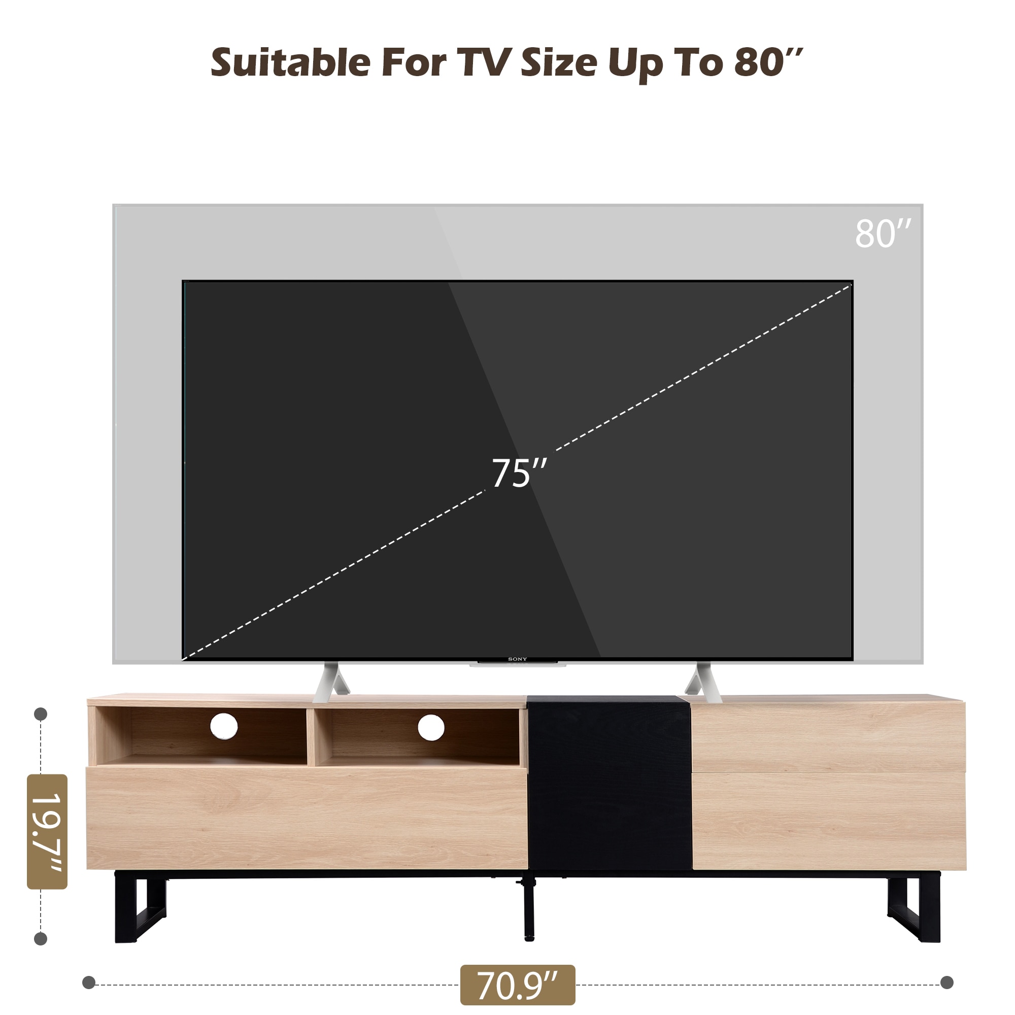 JIMSMAISON JMMRSTS03-NT Tv-Stands - View #6