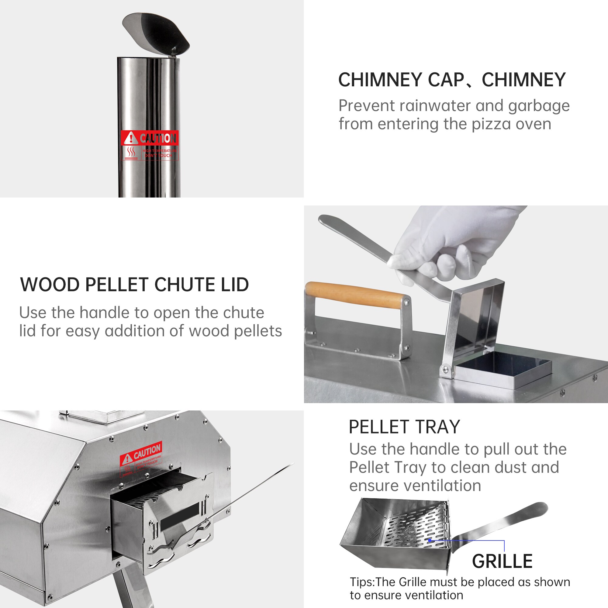 Clihome CL-EB34327 Outdoor-Pizza-Ovens - View #11