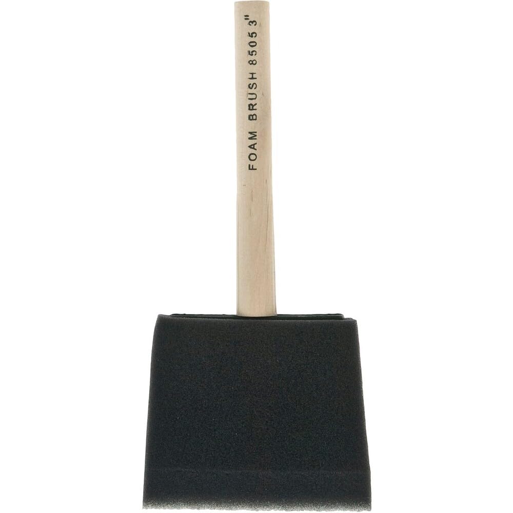 Linzer 8505-3 3 Foam Brush W/Plastic Handle (5735) (Bf05005)