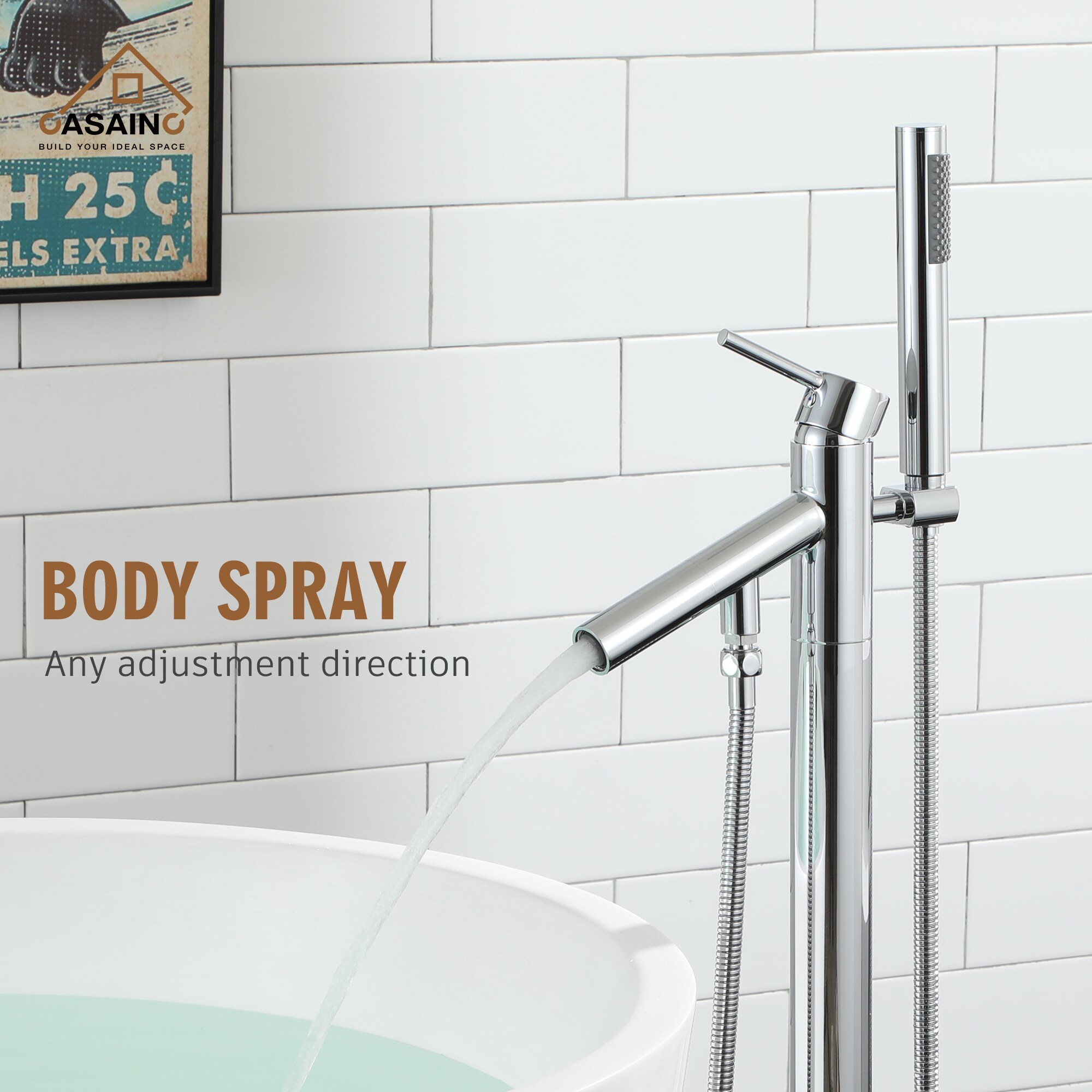 CASAINC MLT-J020025-4 Roman-Tub-Faucets - View #7