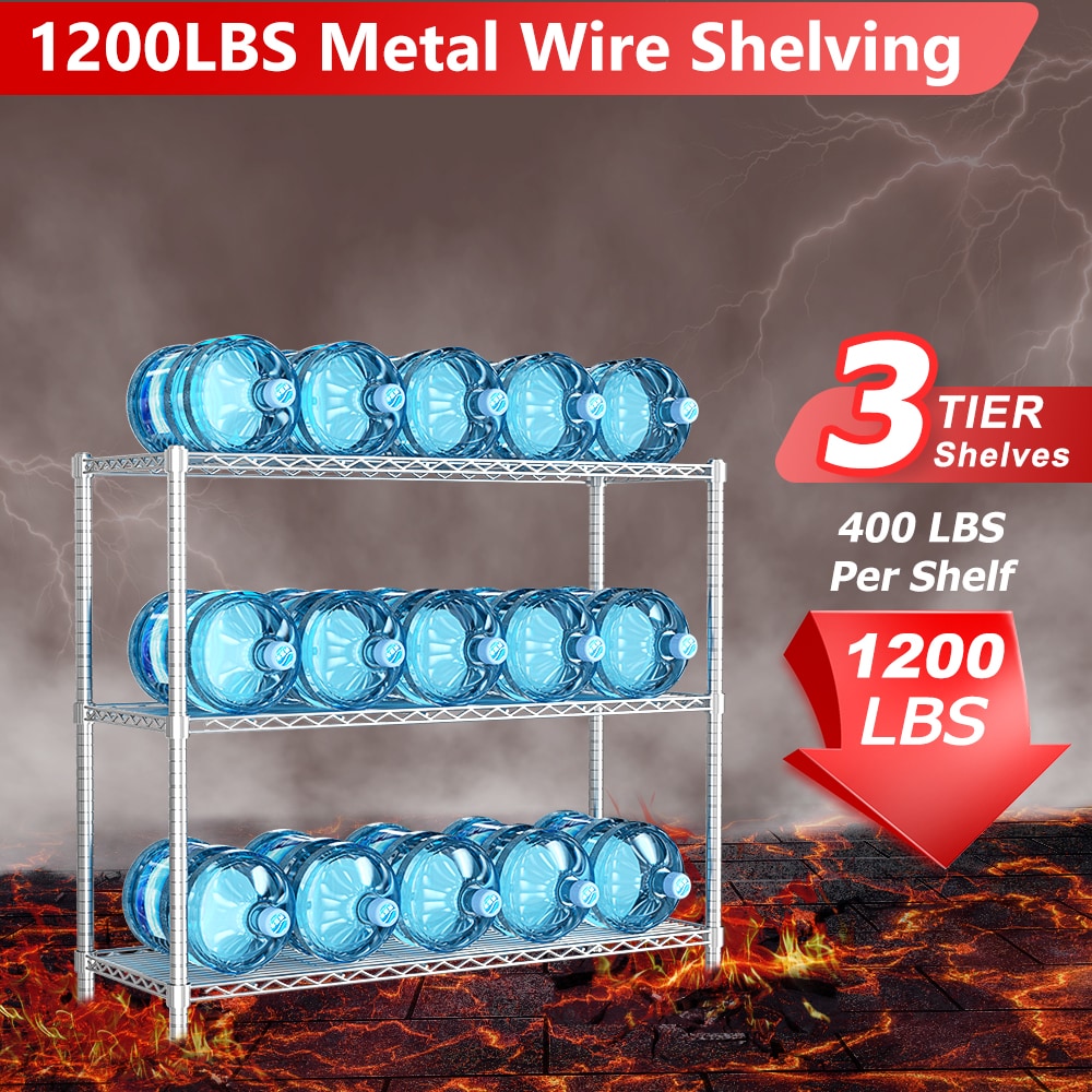 LOVMOR CHROME-48HAGW3C-PLR Free-Standing-Shelving - View #4