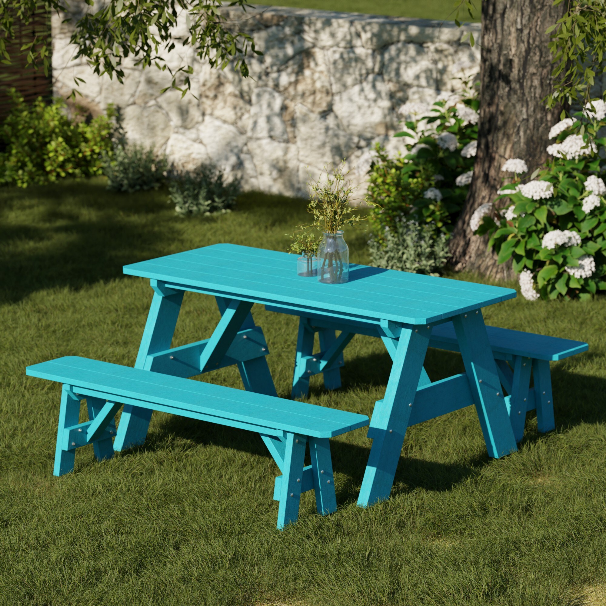 Wildridge LCC-166-AB Picnic-Tables - View #2