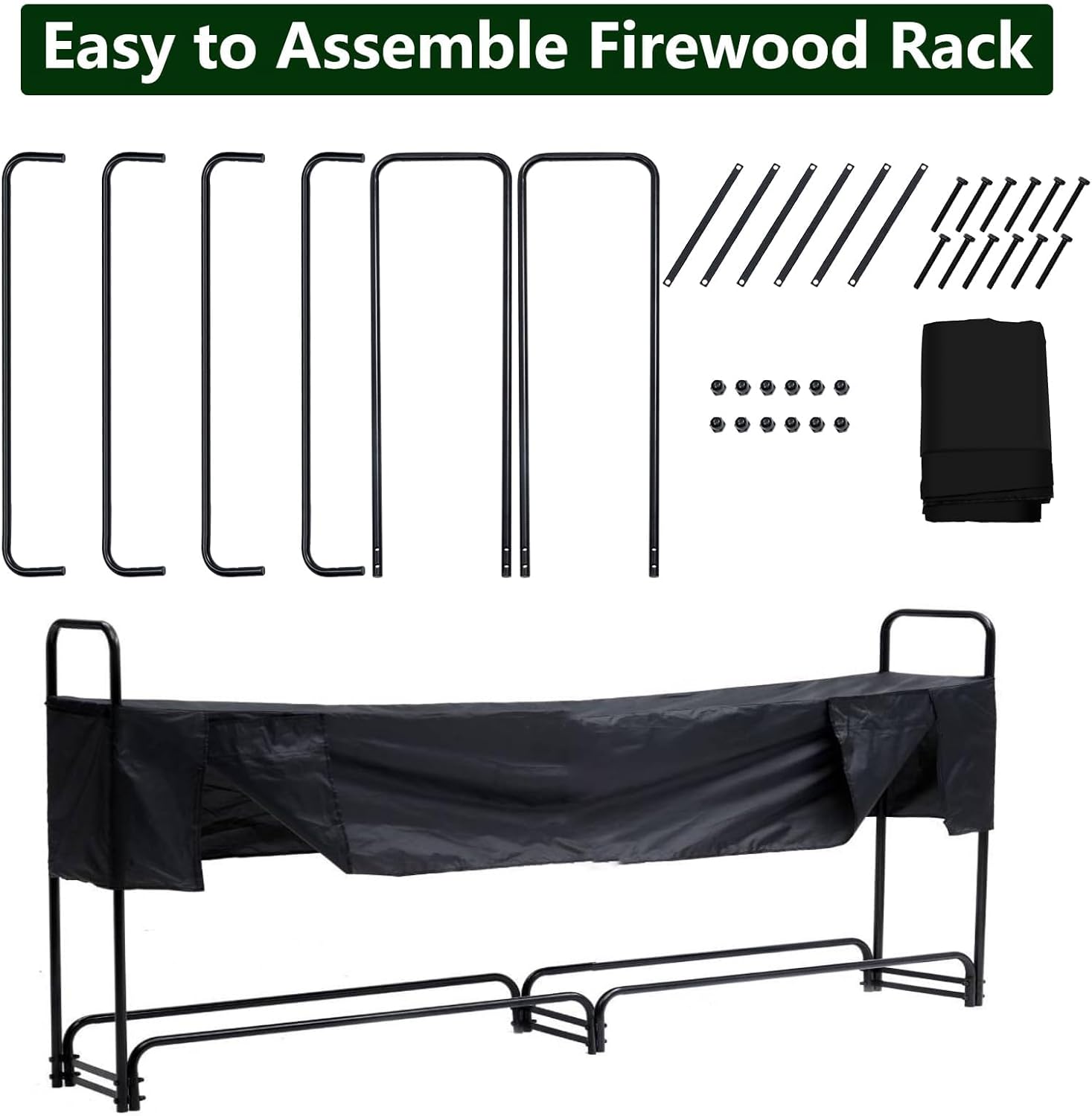 Garvee LMY-PHO-10ISA0BQ Firewood-Storage - View #3