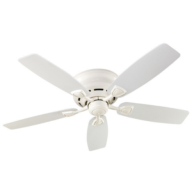 Ceiling Fans Department At, Hunter 48 Sea Wind White Outdoor Ceiling Fan