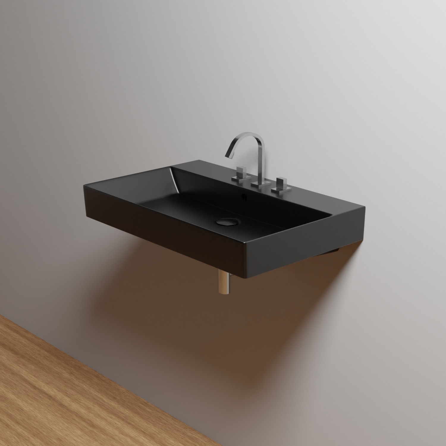 WS Bath Collections ENERGY 70.03 BM Bath-Sink - View #2