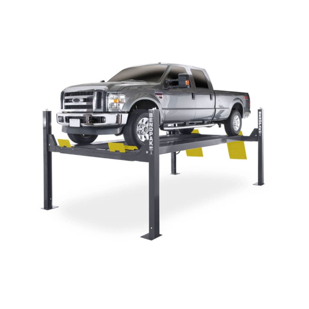 BendPak 5175173 HDS-14X Extended Length Limo Style Four Post Lift, 14,000-lb Capacity