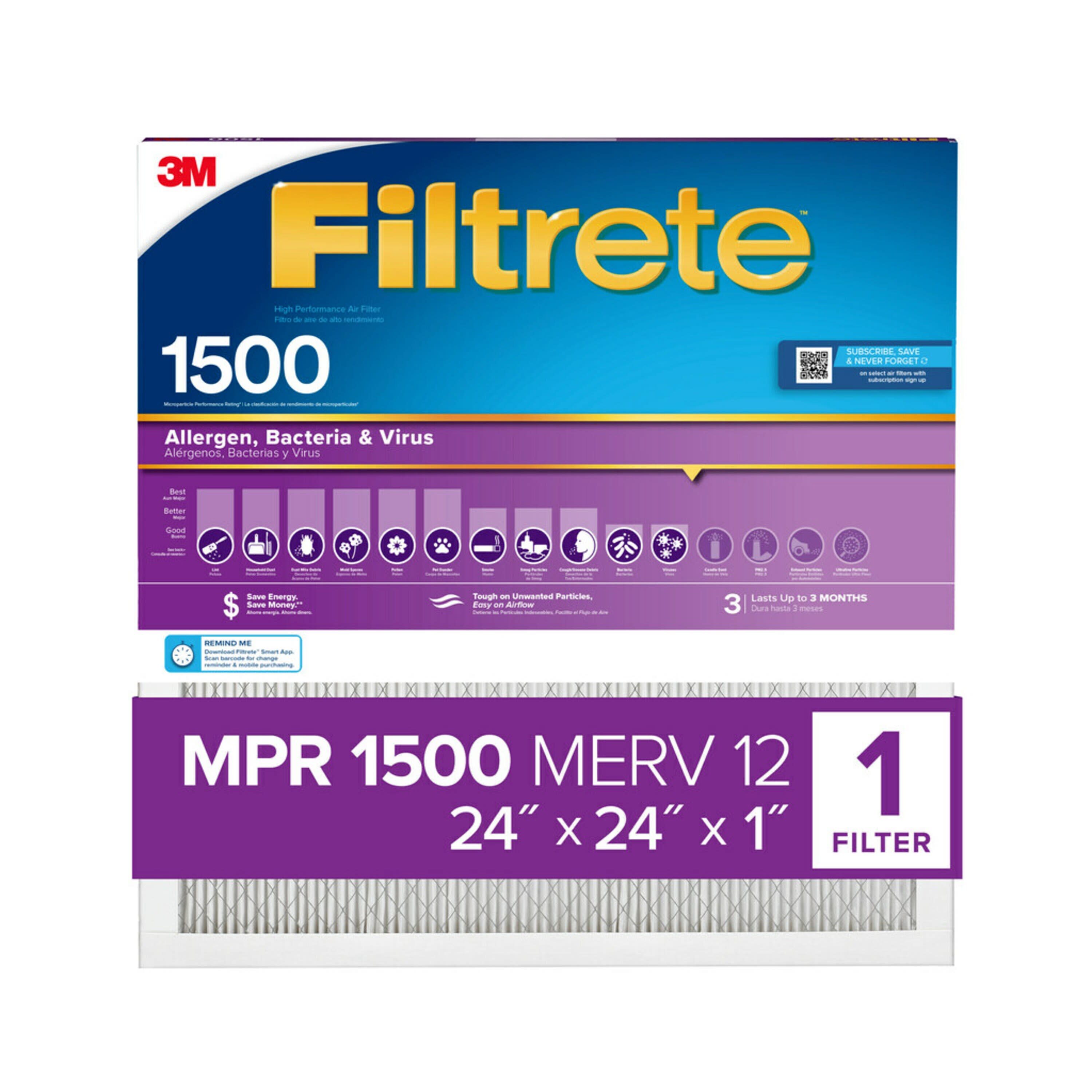 Filtrete 2012DC-9 Air-Filters - View #3