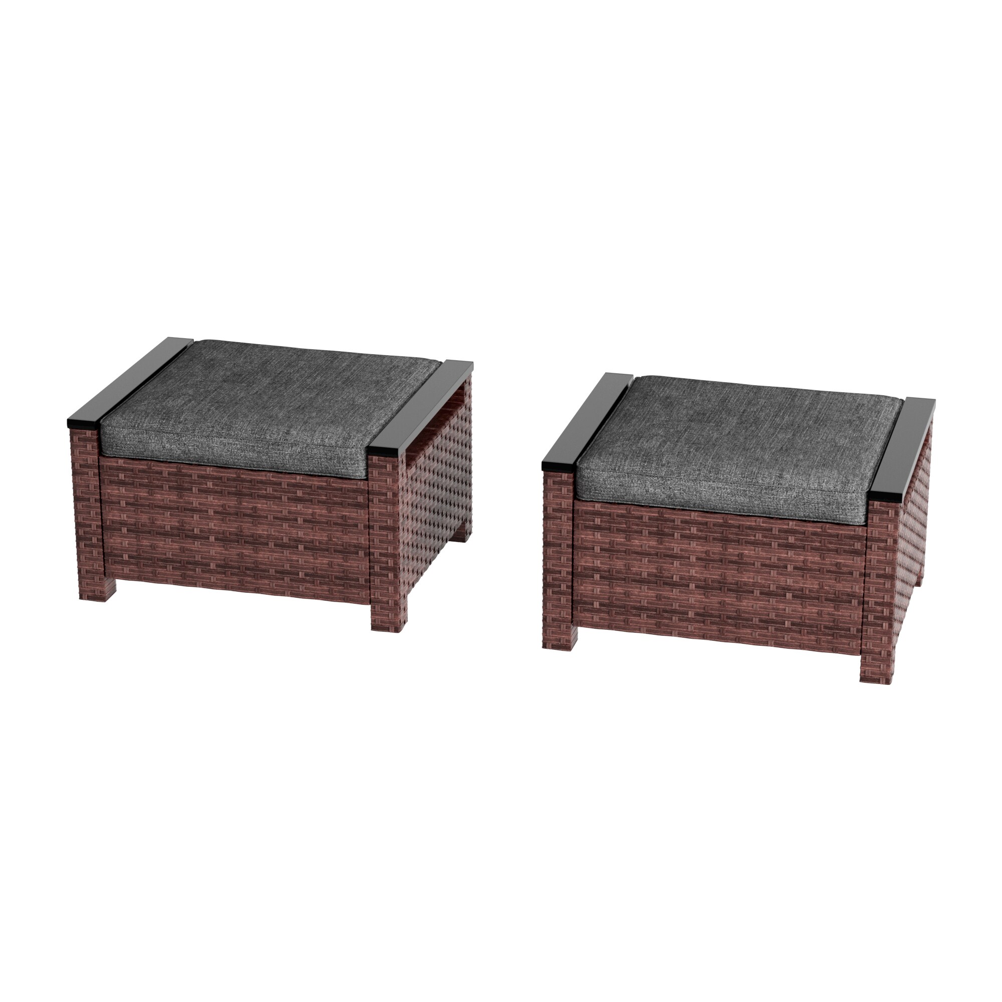 Sonkuki SD-PS-126S4BBK Patio-Conversation-Sets - View #3