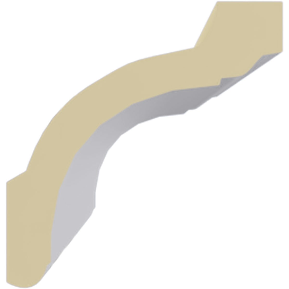 Ekena Millwork MLD03X03X04HO-CASE-2 Crown-Moulding - View #2