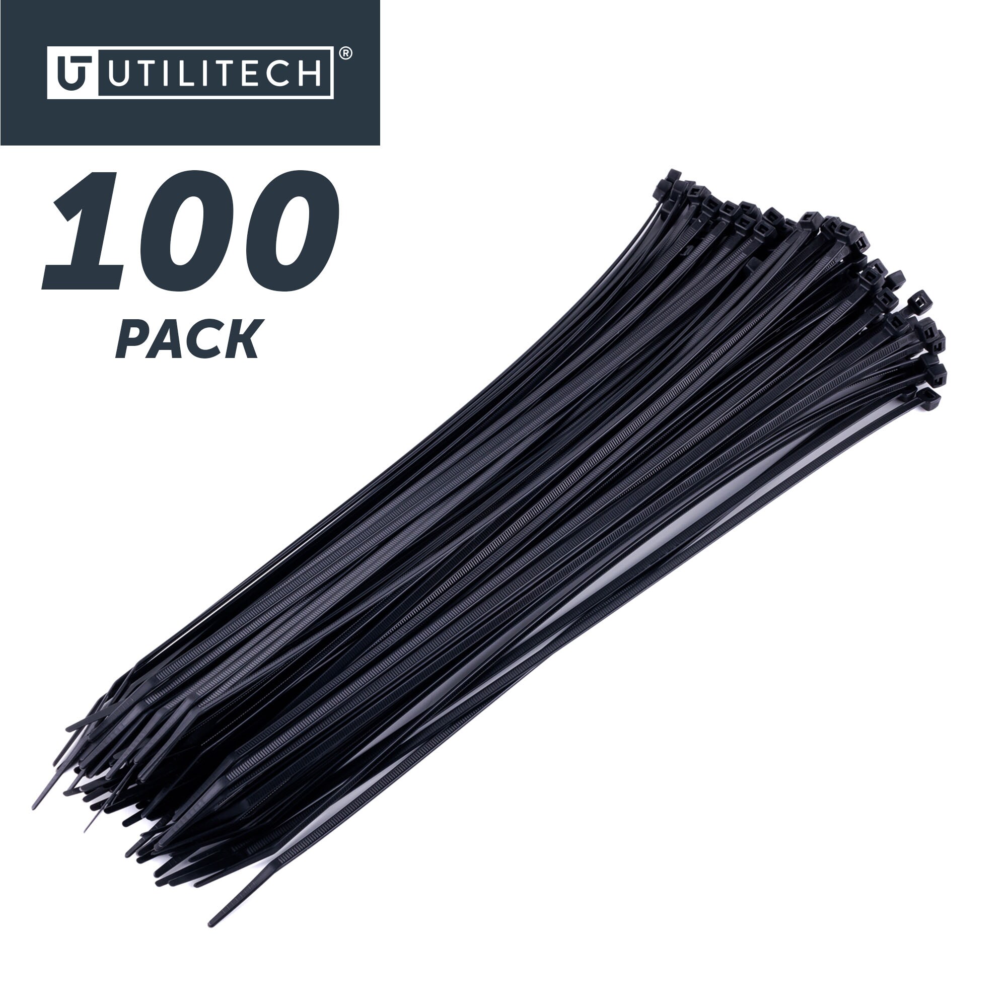 7 UV Black or White Nylon Zip Ties, Various Quantities - Silt Management  Supplies, LLC.