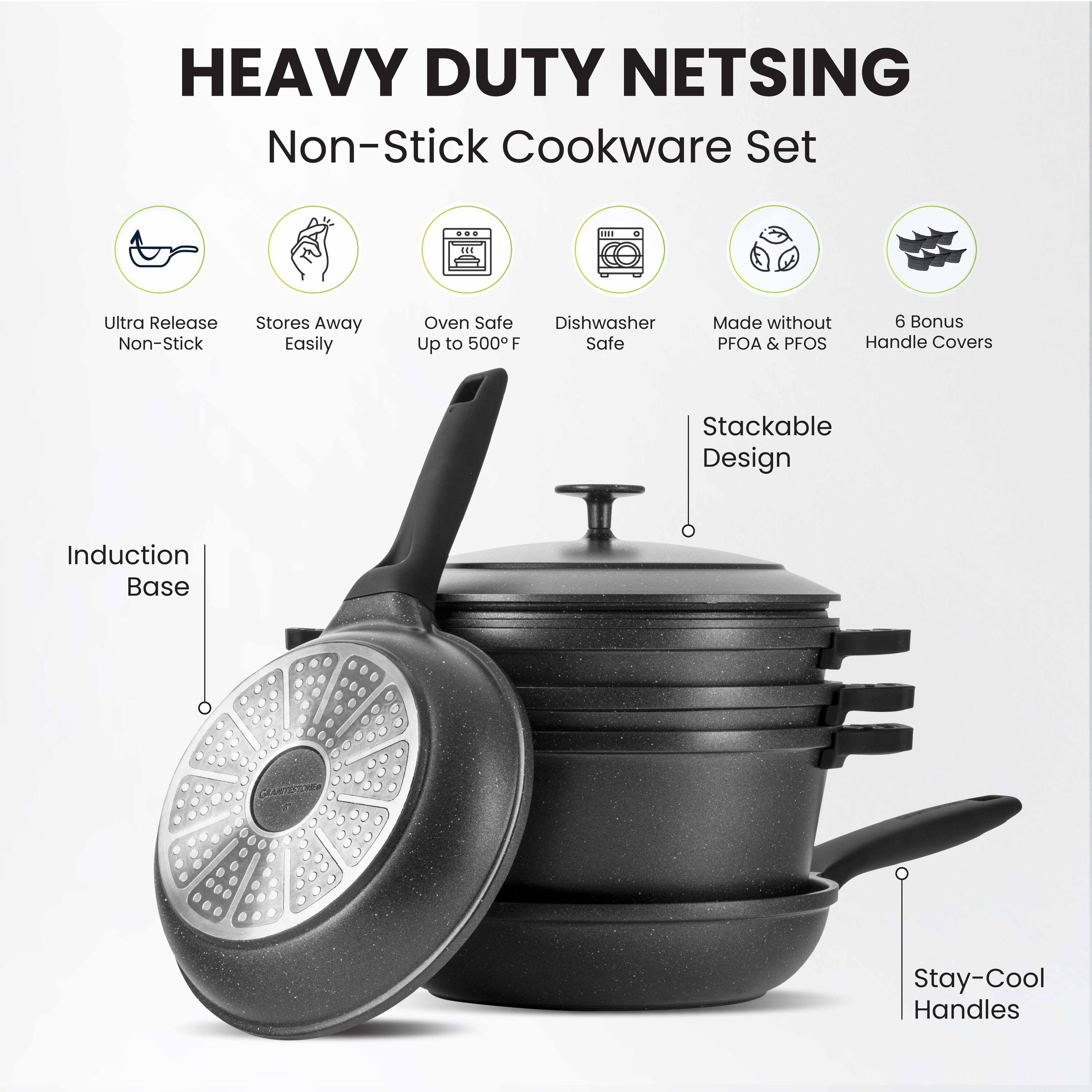 GraniteStone Diamond 9034 Cooking-Pans-Skillets - View #2