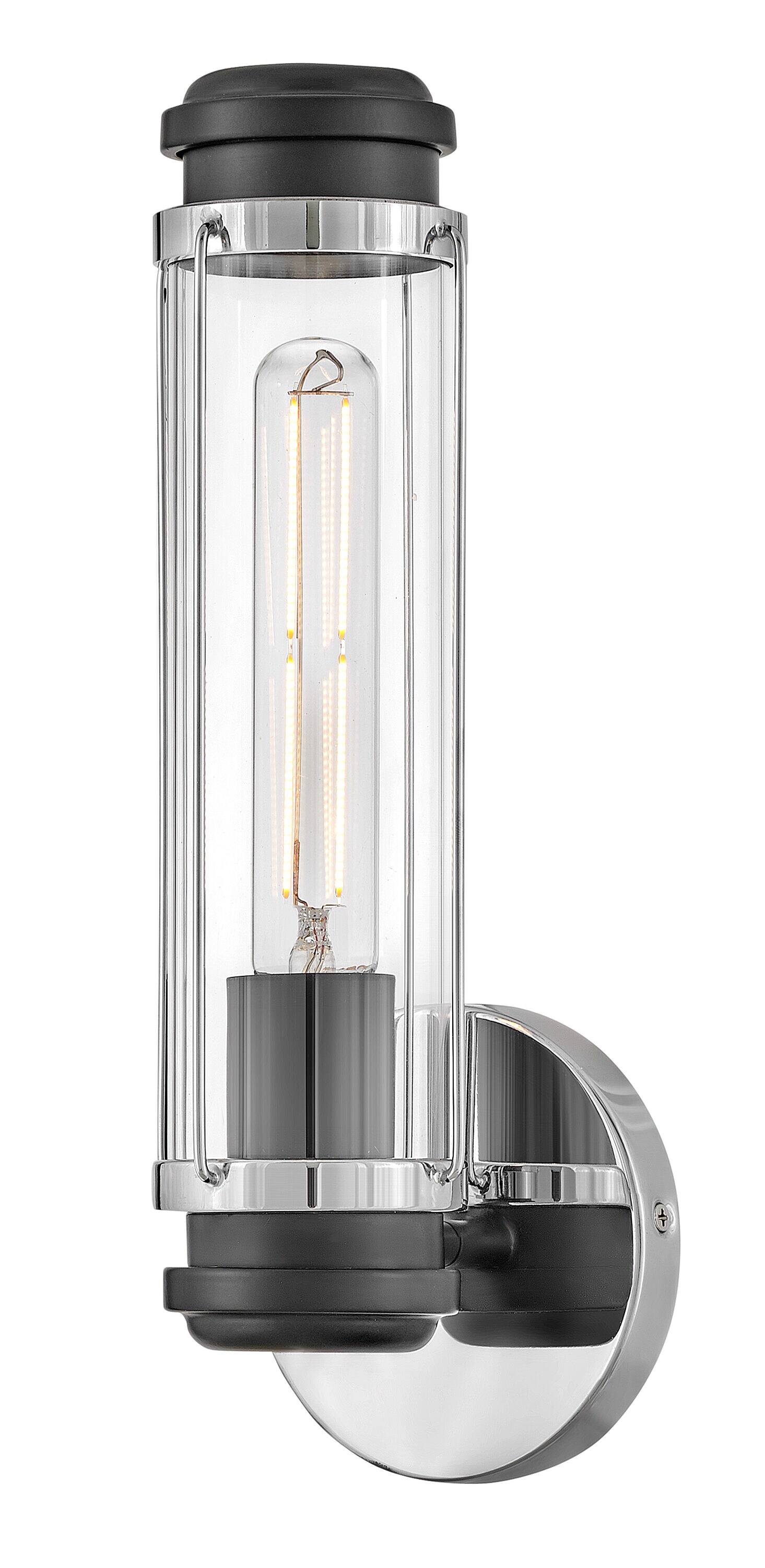 Hinkley 53180CM Masthead 4.75-in 1 -Light Gloss Chrome Coastal Vanity light