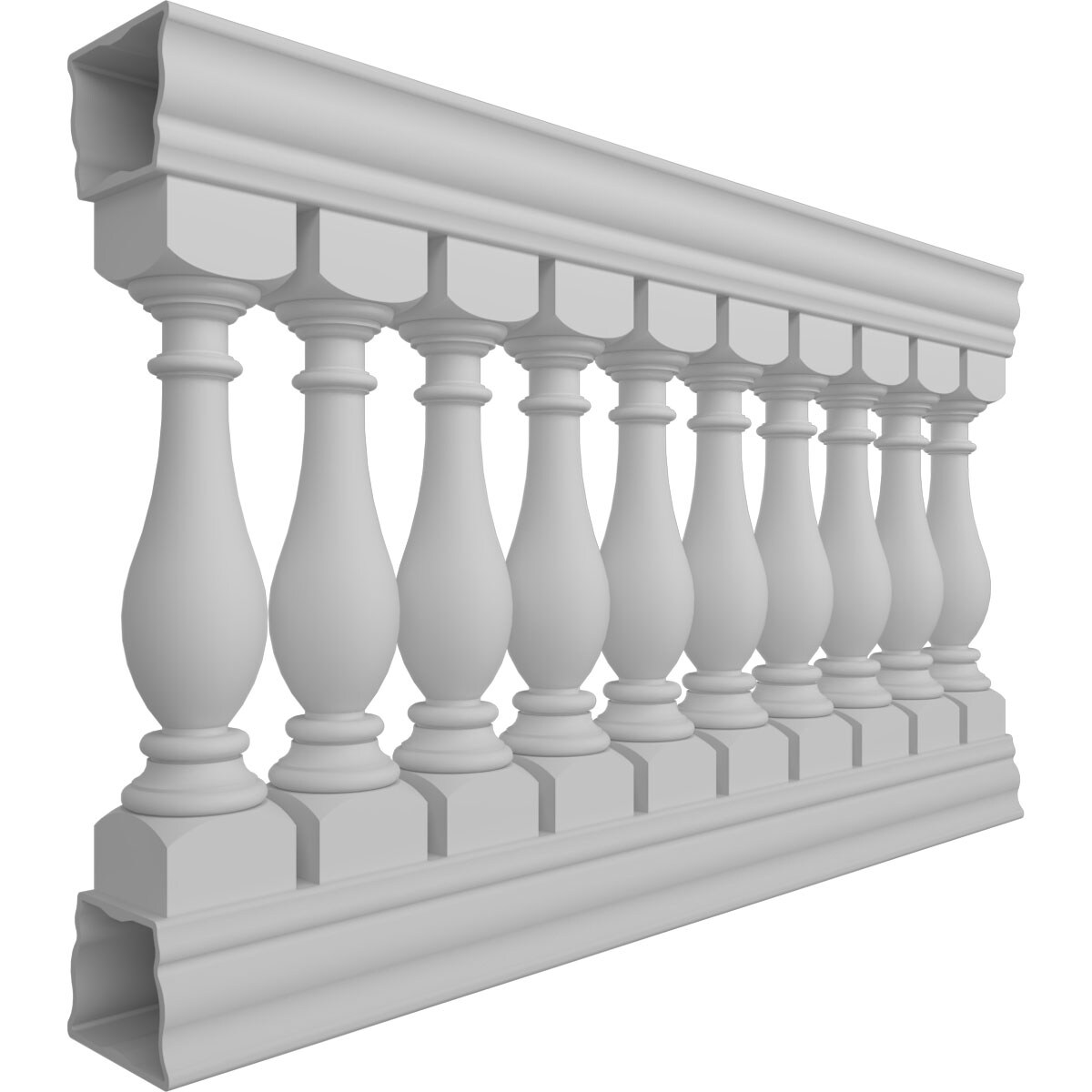 Ekena Millwork BALK38X060LGG railings - View #3