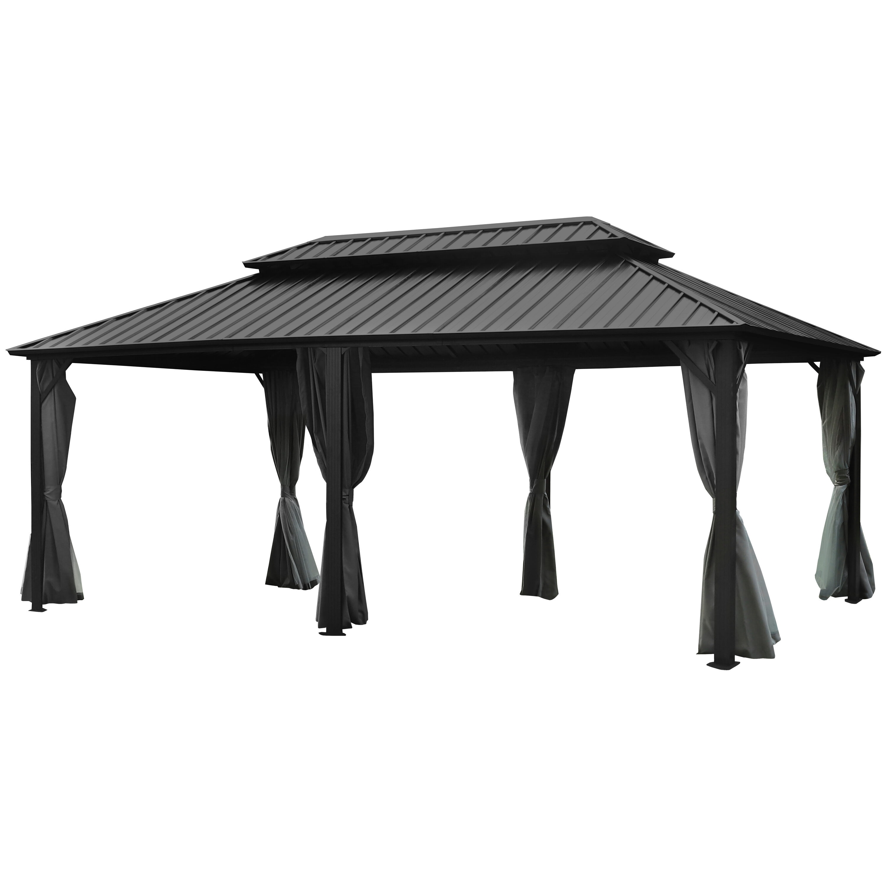VEIKOUS PG0201-09-33 Wood-Resin-Gazebos - View #8
