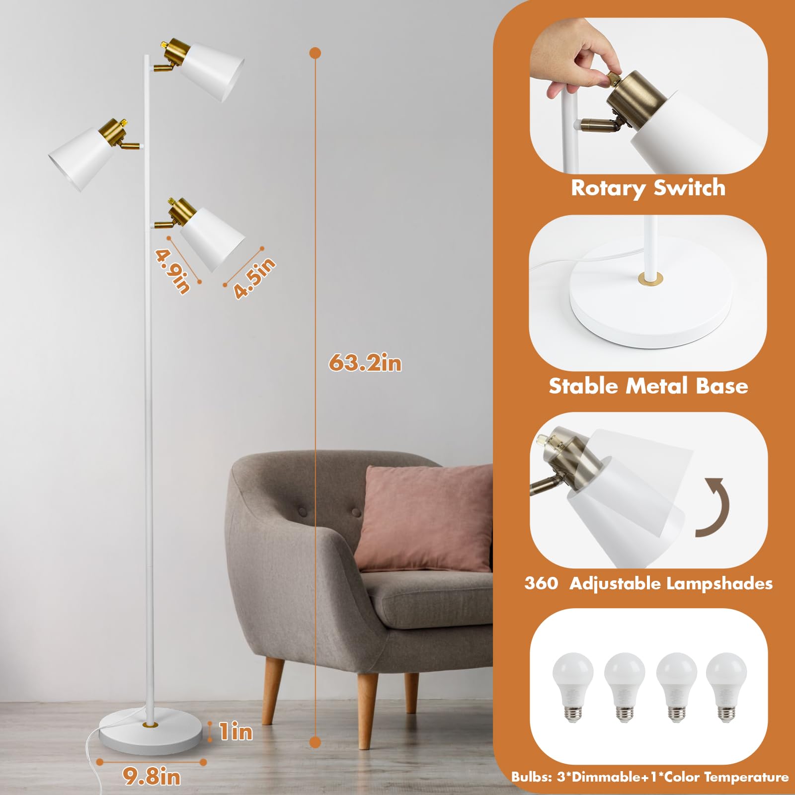 IJBUHV 678887780294 floorlamps - View #3