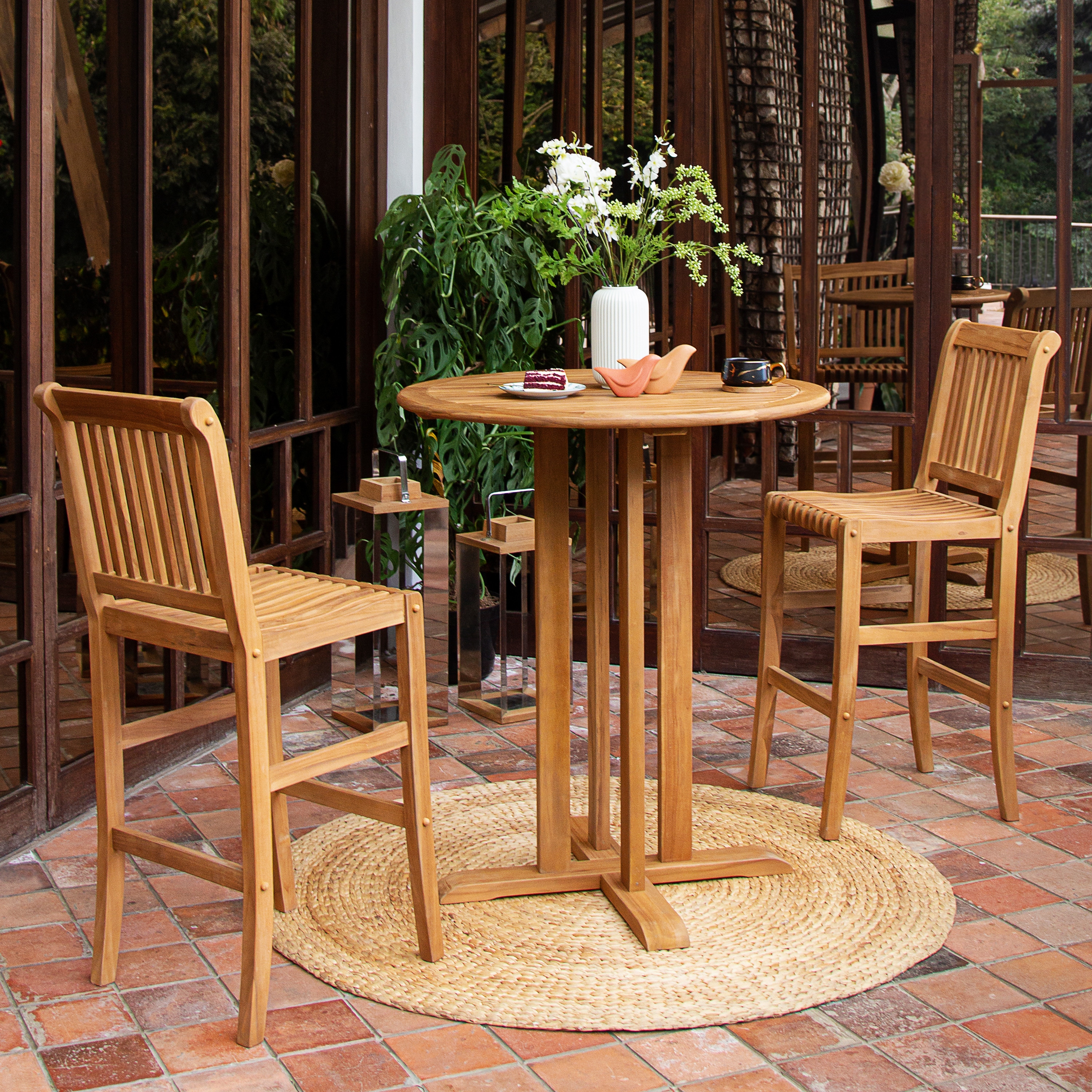 Bar height Patio Tables at Lowes