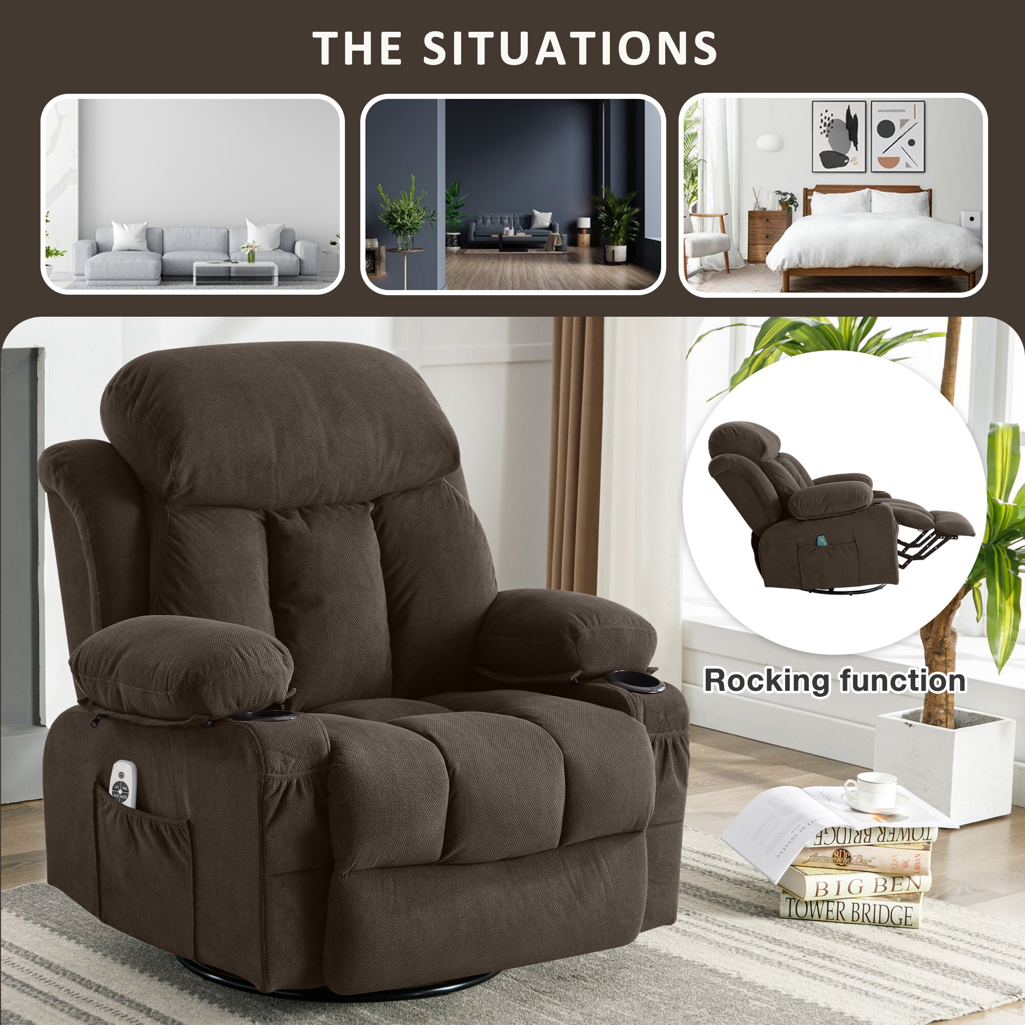 Mondawe OR-W575AB-LF recliners - View #5