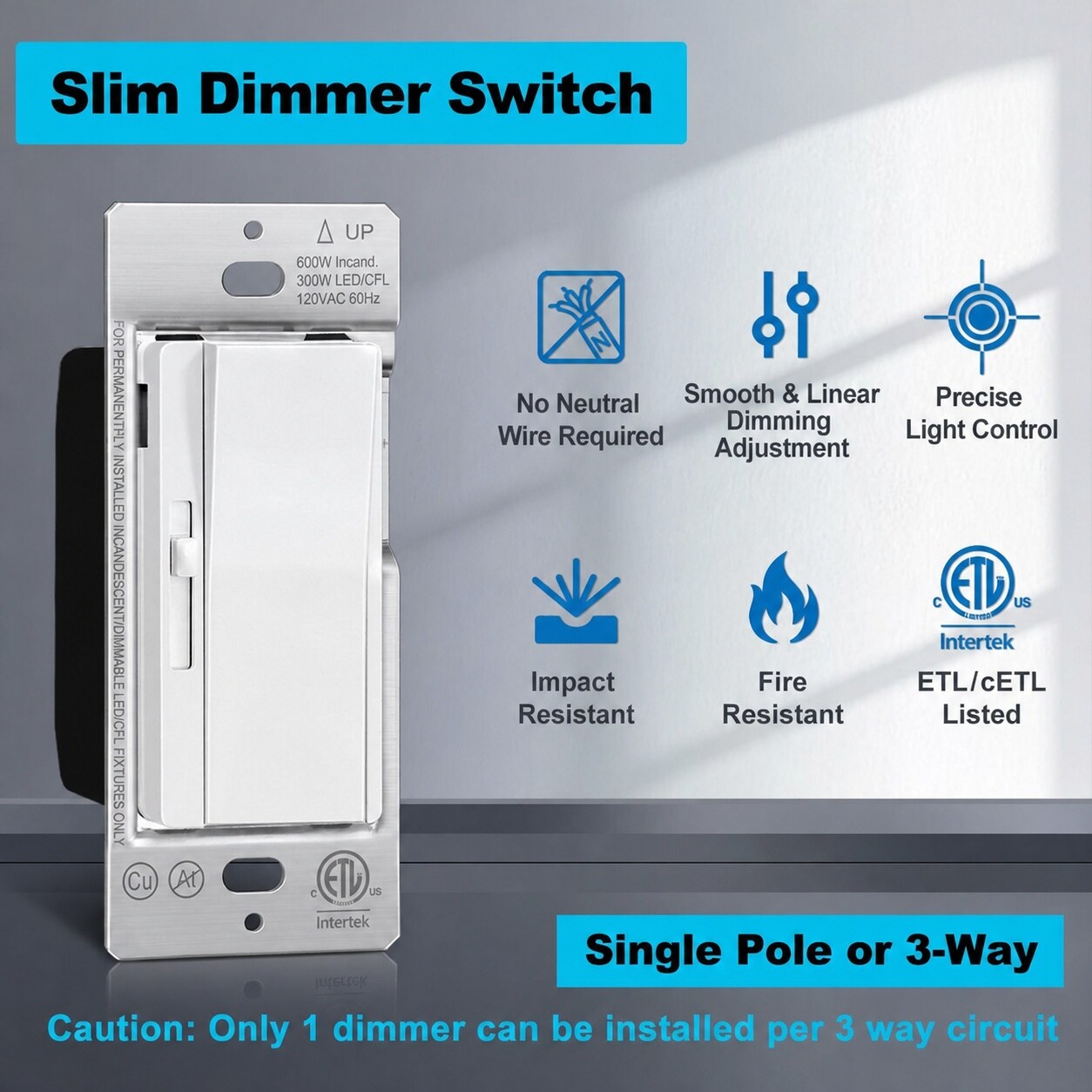 Aoibox LABYK5W4 Light-Dimmers - View #4