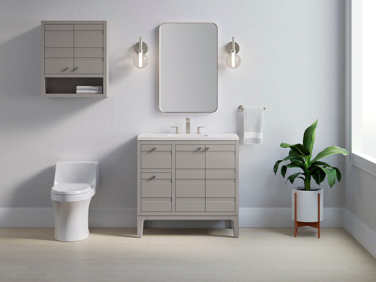 KOHLER 33526-ASB-1WT Bath-Vanity-Combo - View #2