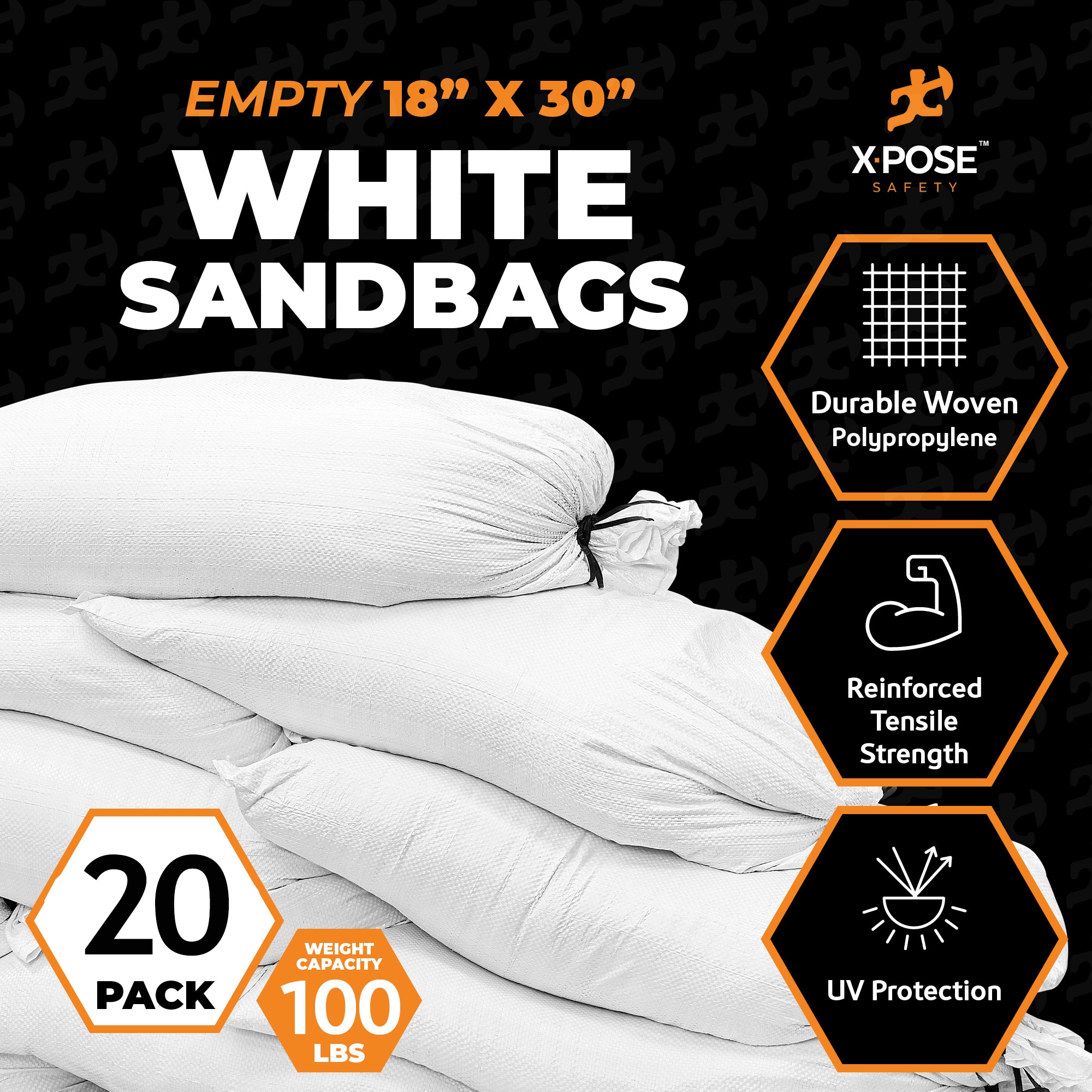 XPOSE SAFETY SBW-1830-20-X Sand-Bags - View #2