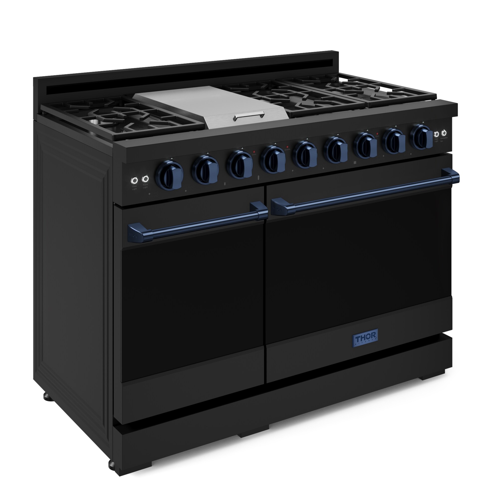 Thor Kitchen RSG48EBLP-BLU Double-Oven-Gas-Ranges - View #6