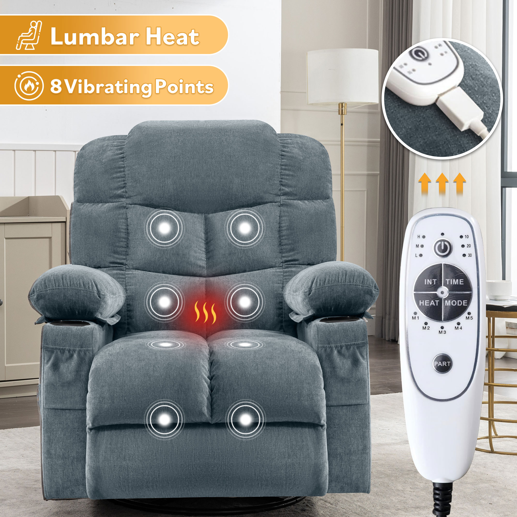 Mondawe OR-88AAD-US recliners - View #2
