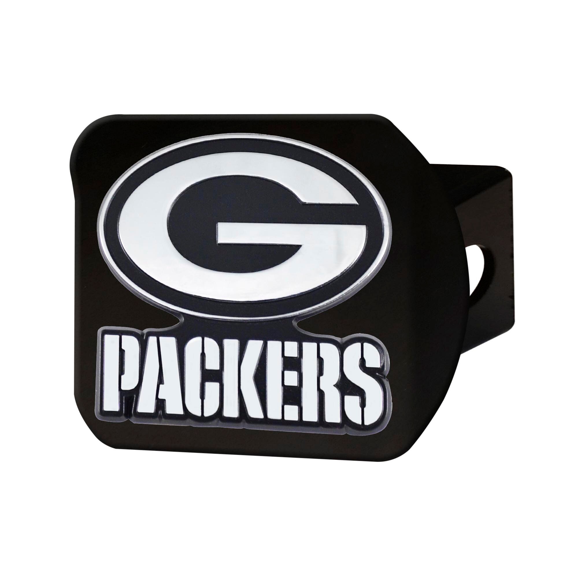 : Detroit Lions NFL Black Metal Hitch Cover with 3D