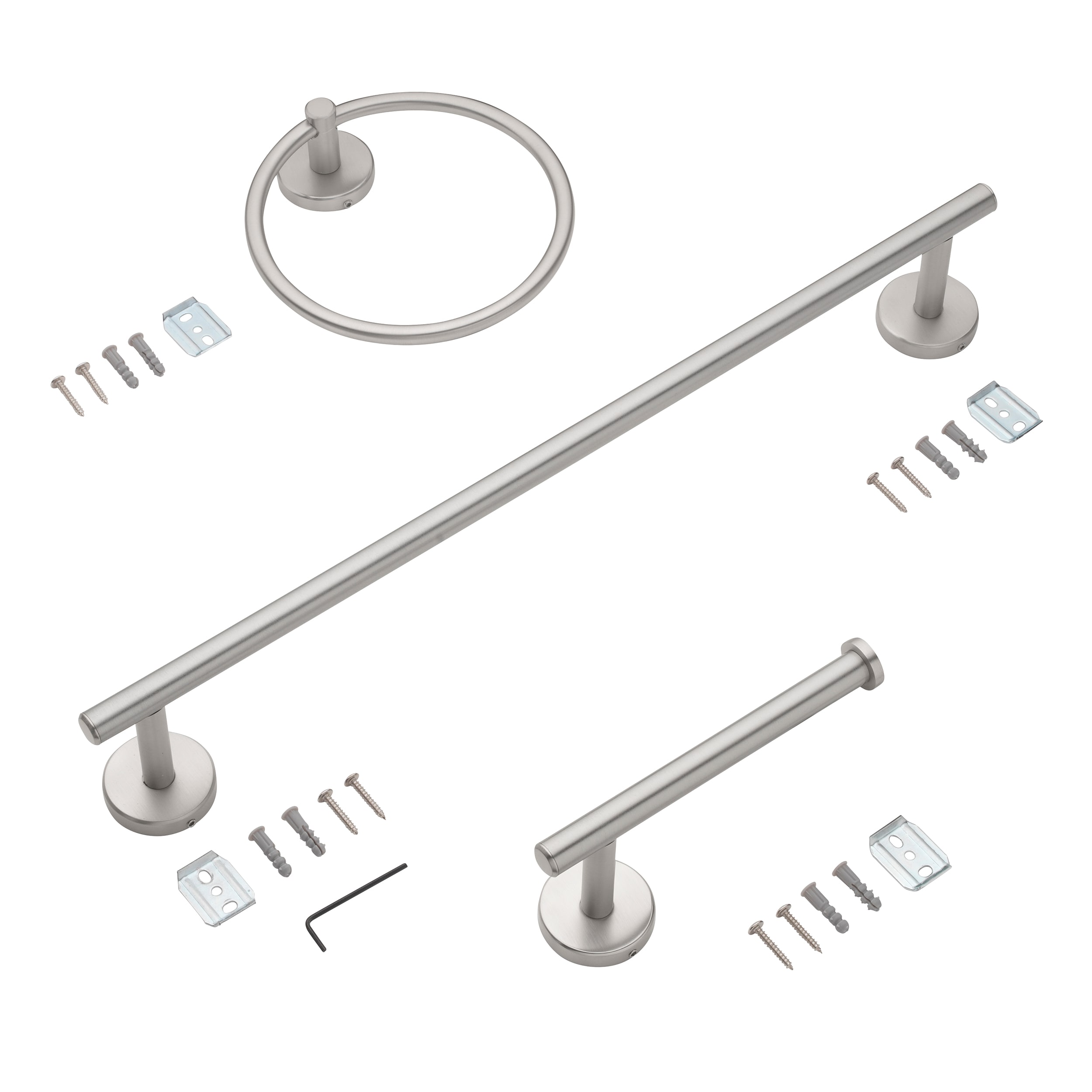 allen + roth 167-HAR3KT-ARBN Decorative-Bath-Hardware-Kits - View #9