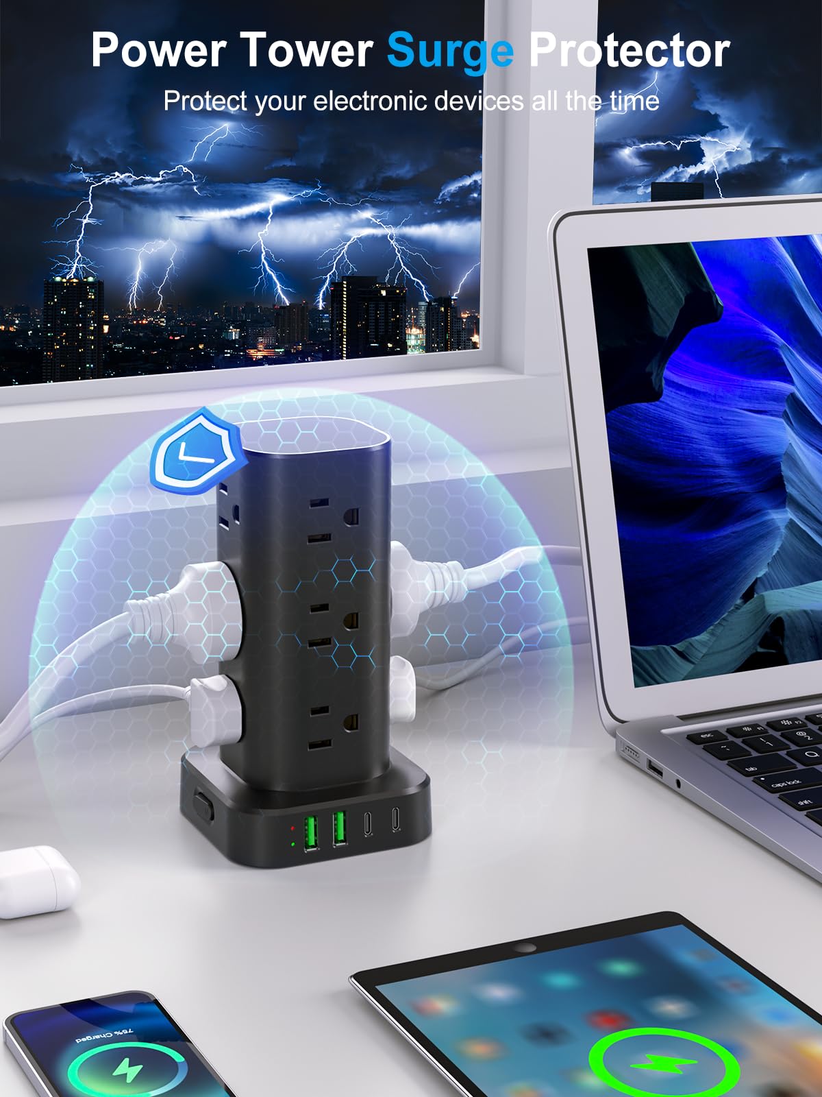 Phewnyzo LPW0725W049 Electrical-Power-Strips - View #6