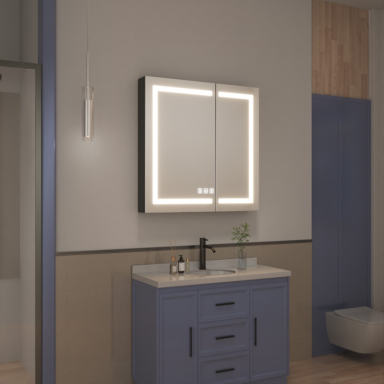 waterpar WPLO-2430V3L Bathroom-Medicine-Cabinets - View #19