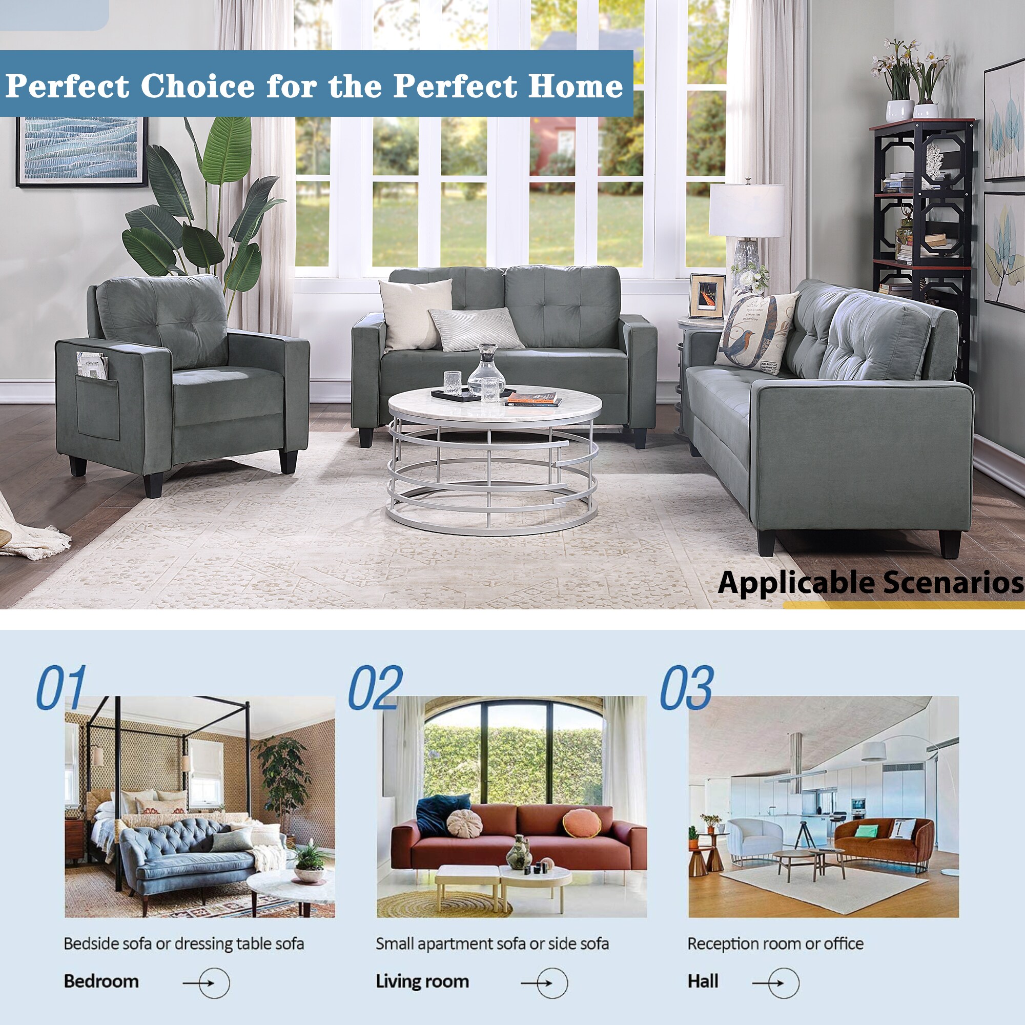 CASAINC OR-SG000308AAF Living-Room-Sets - View #7