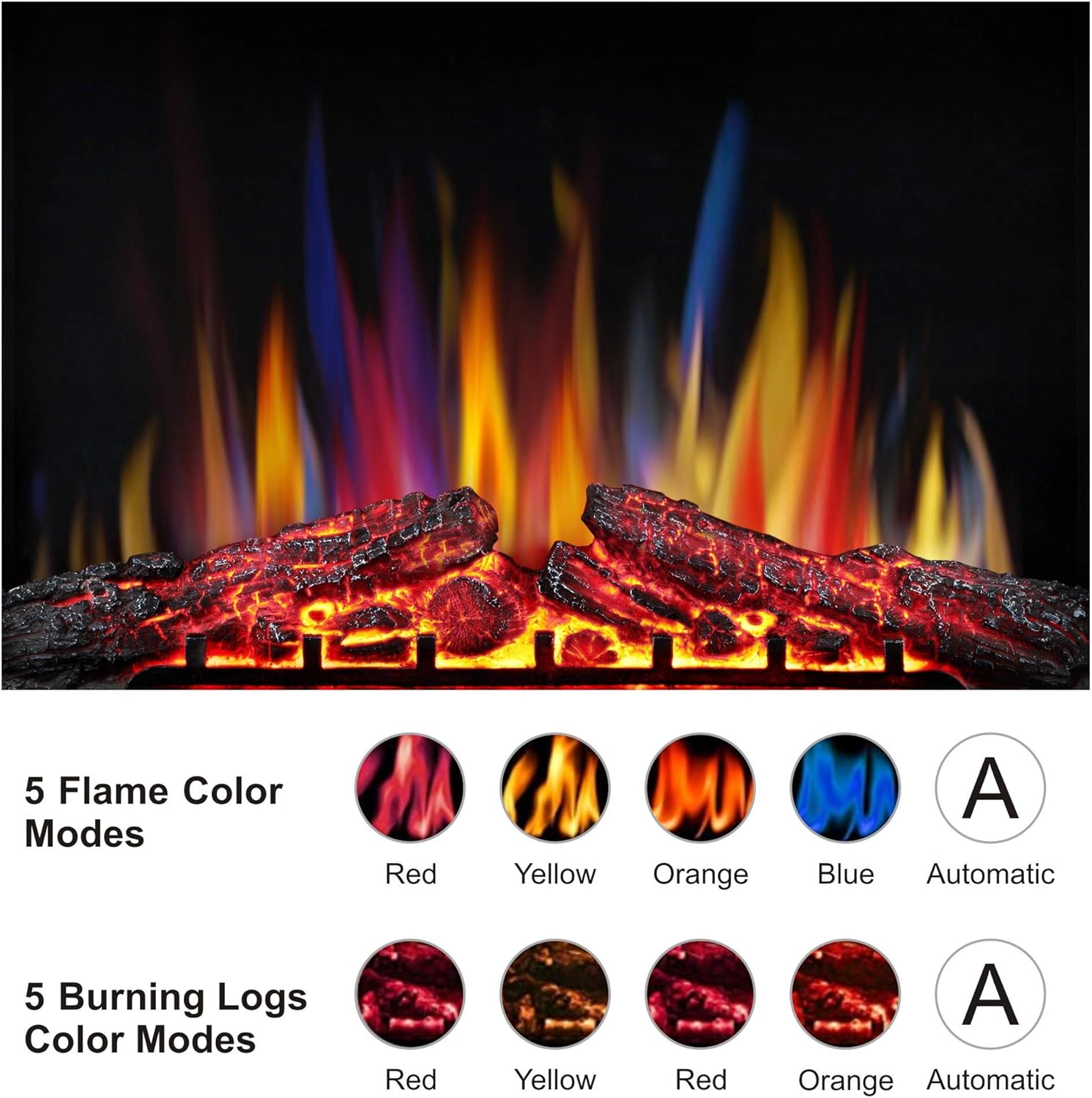 Antarctic Star LSAS-939A Electric-Fireplaces - View #3