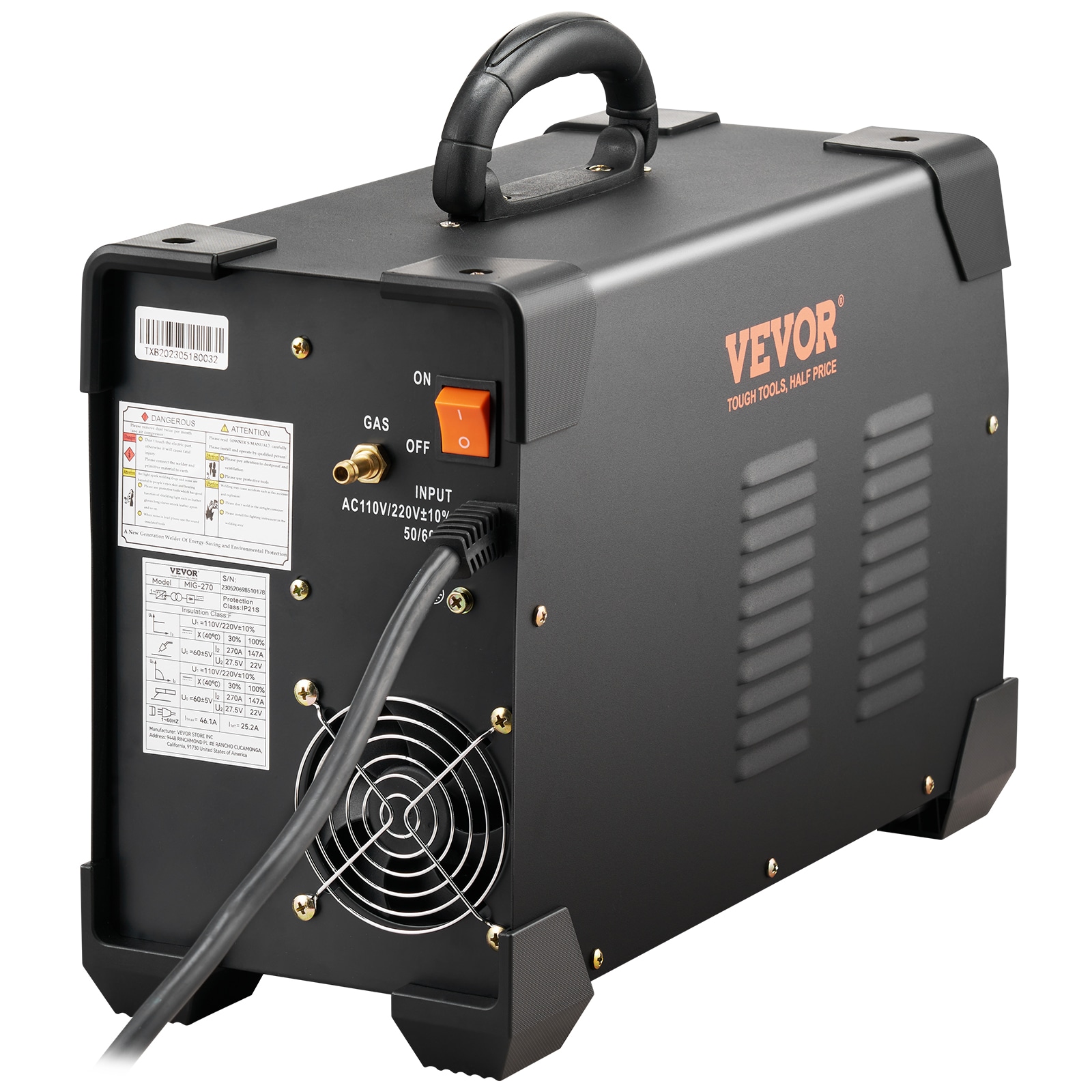 VEVOR DHJMIGMMAMIGLL6WNV5 Wire-Feed-Welders - View #9
