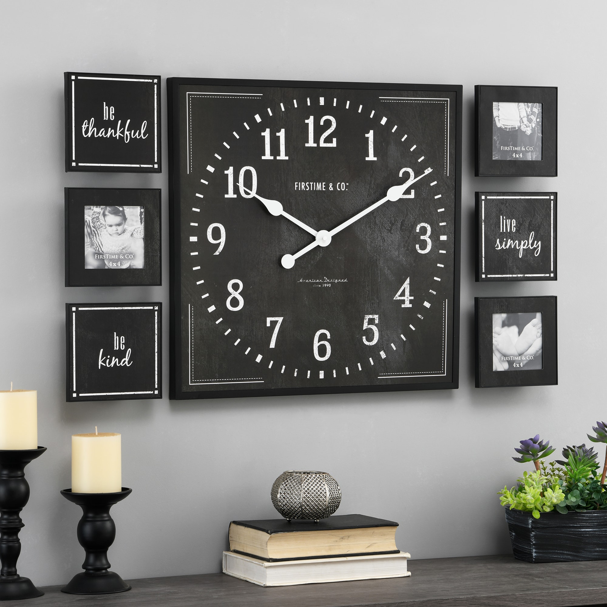 FirsTime 31212 Indoor-Outdoor-Clocks - View #2