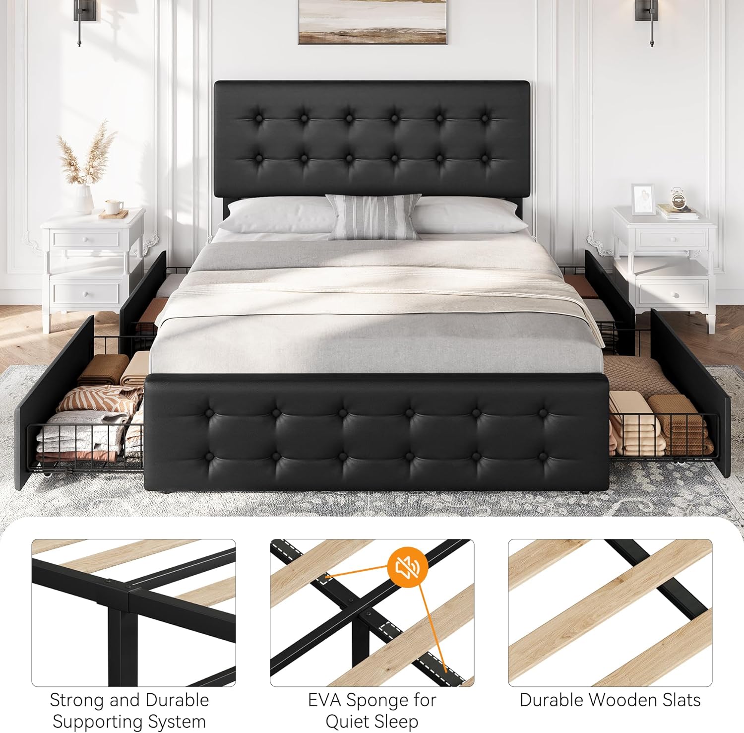 Qeetex LHF-BED-PHO-121UHZMT beds - View #6