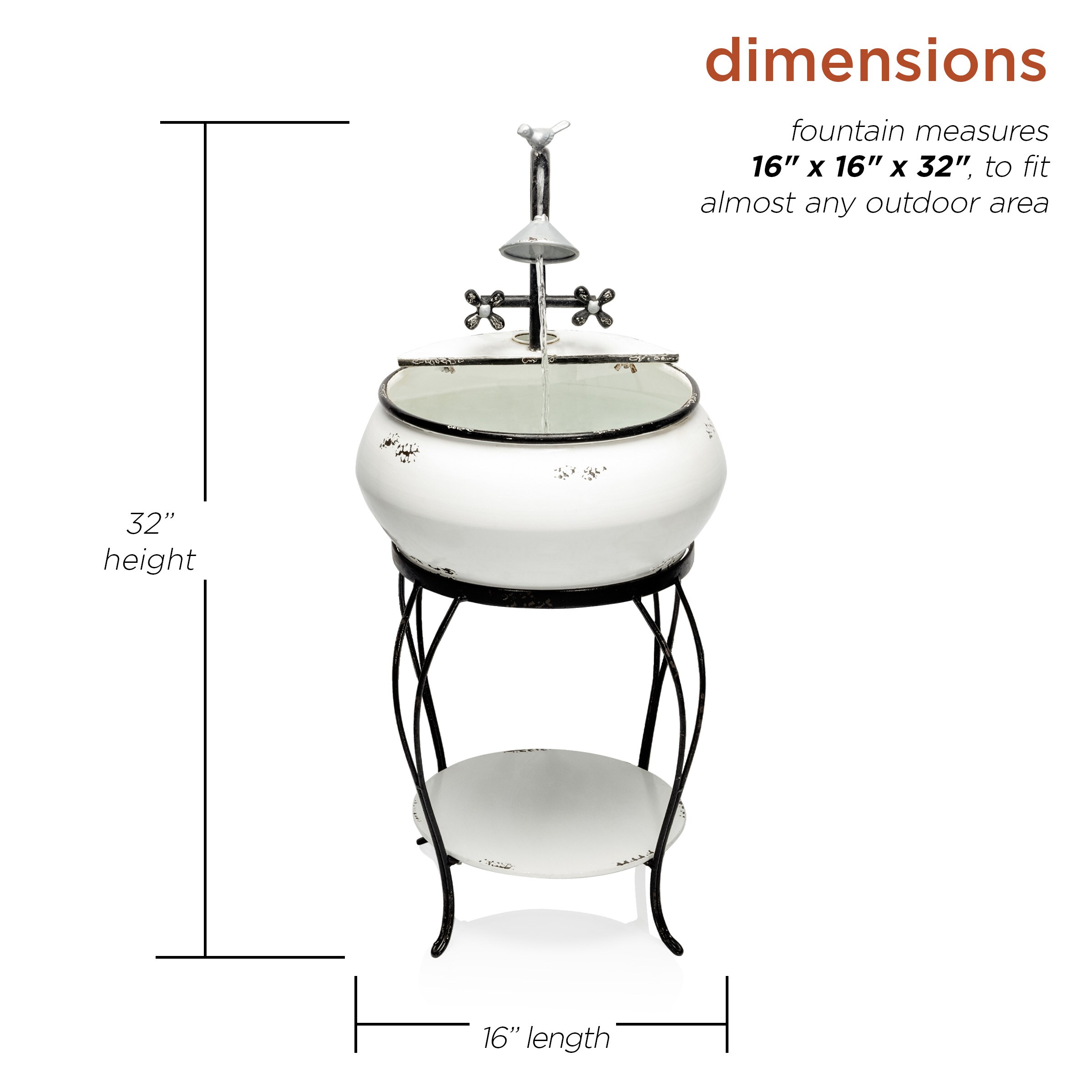 Alpine Corporation YHL170 fountains - View #3