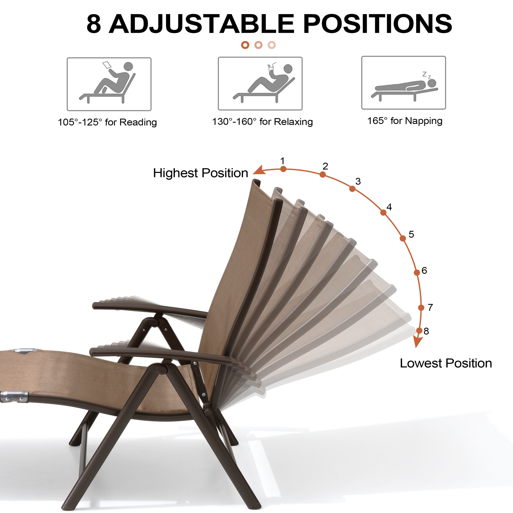 Crestlive Products CL-LG001BRN-1 Patio-Chairs - View #5
