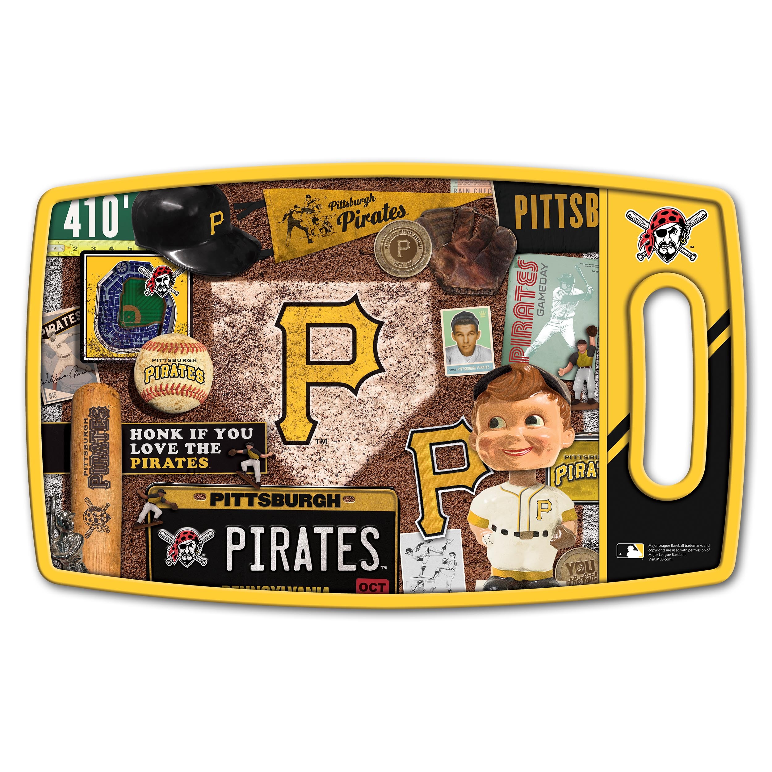 Pittsburgh Pirates Team Jersey Cutting Board